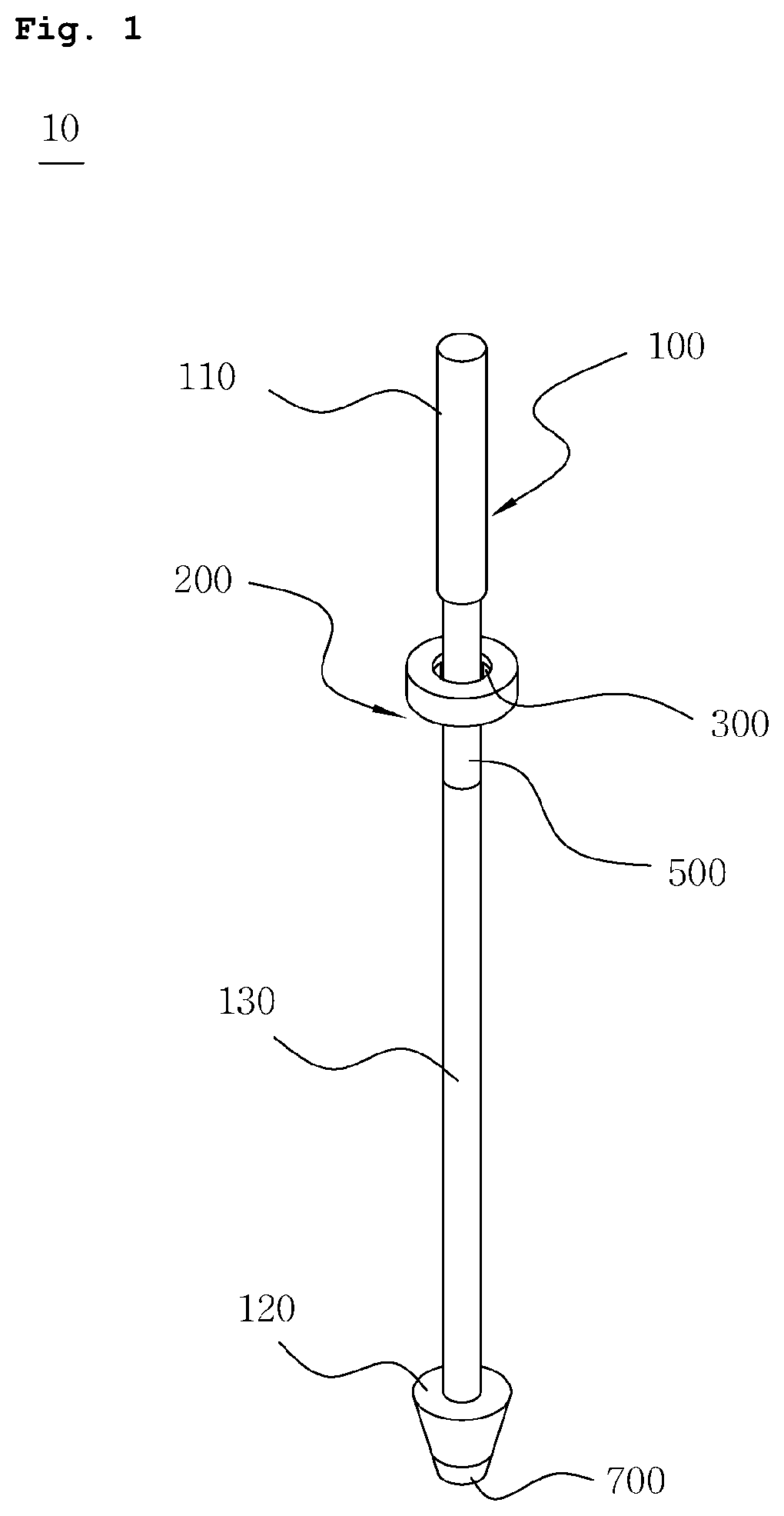 Patent US12472416 — Golf swing training apparatus — Figure 1