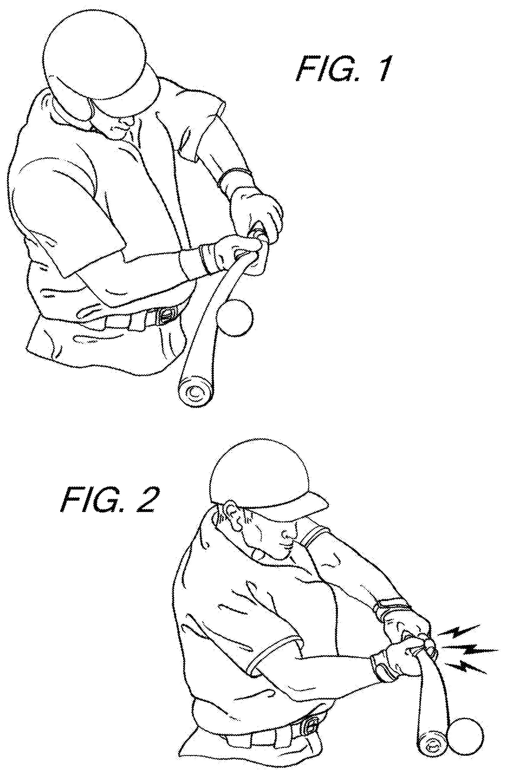 Patent US12472422 — Batting glove and cushioning apparatus — Figure 1