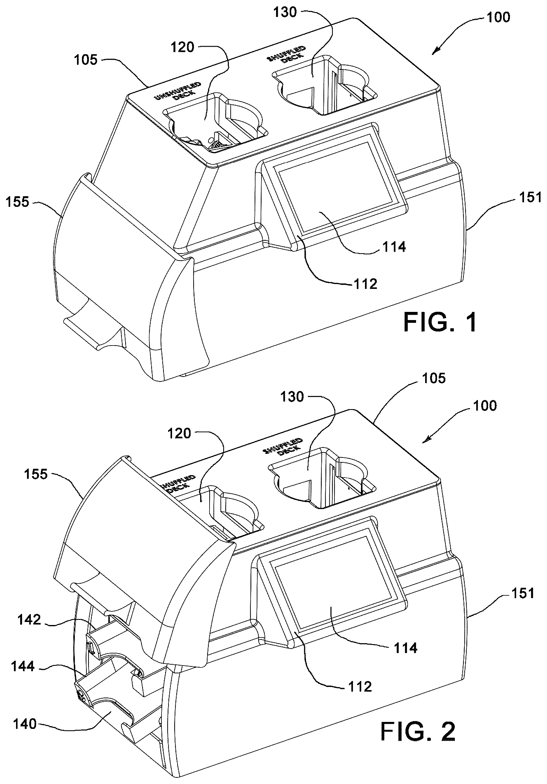 Patent US12472424 — Method of conducting a multi-deck card game — Figure 1