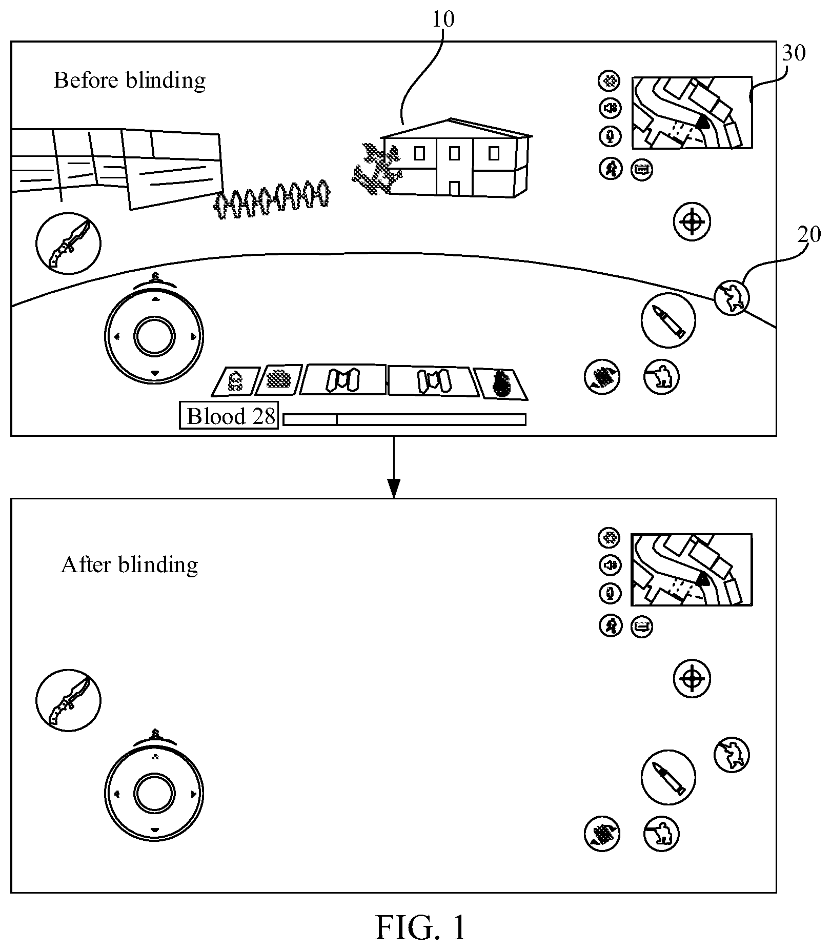 Patent US12472431 — User interface display method and apparatus, device, and storage medium — Figure 1