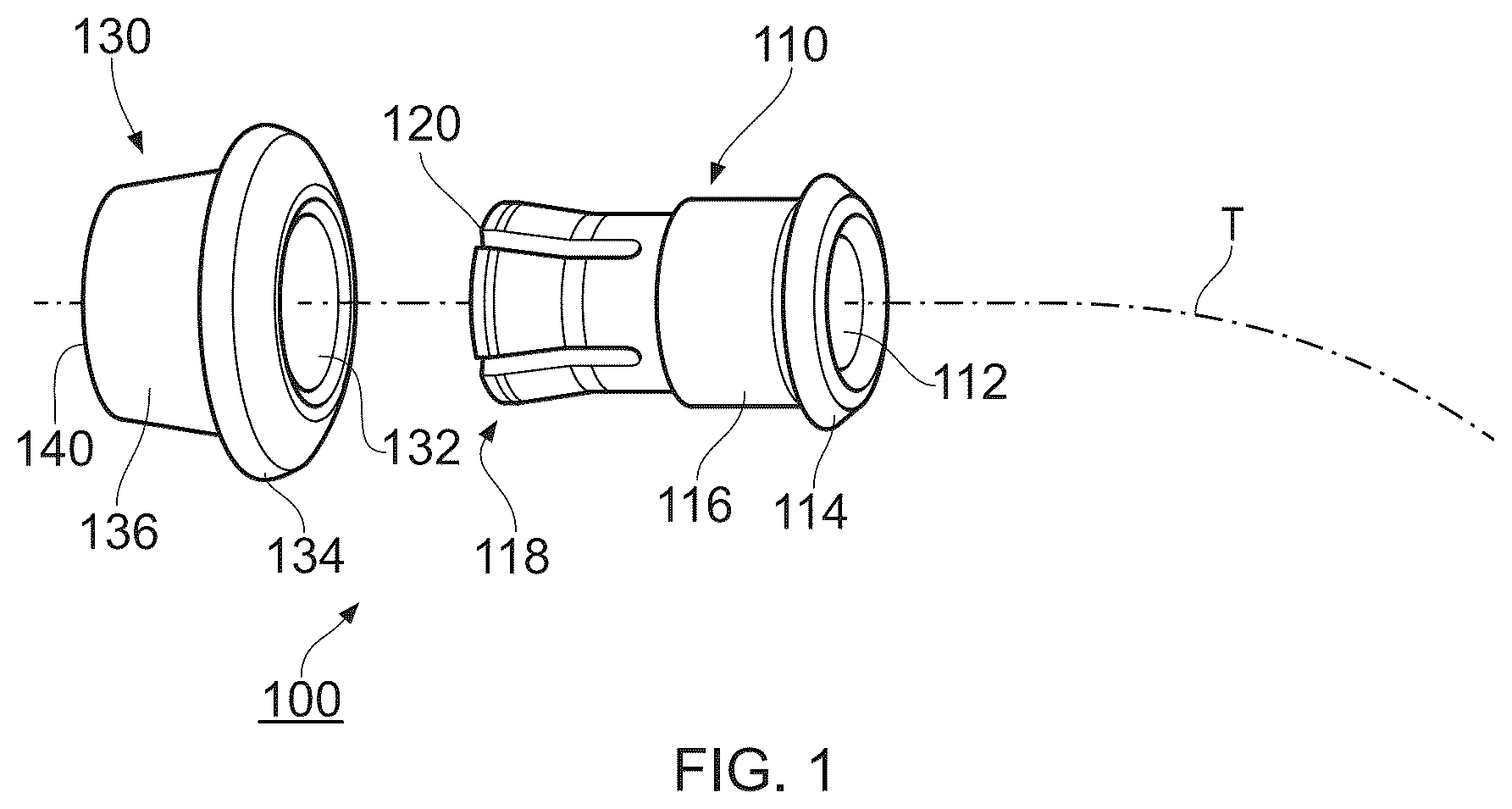 Patent US12472447 — Chromatography system and couplings therefor — Figure 1