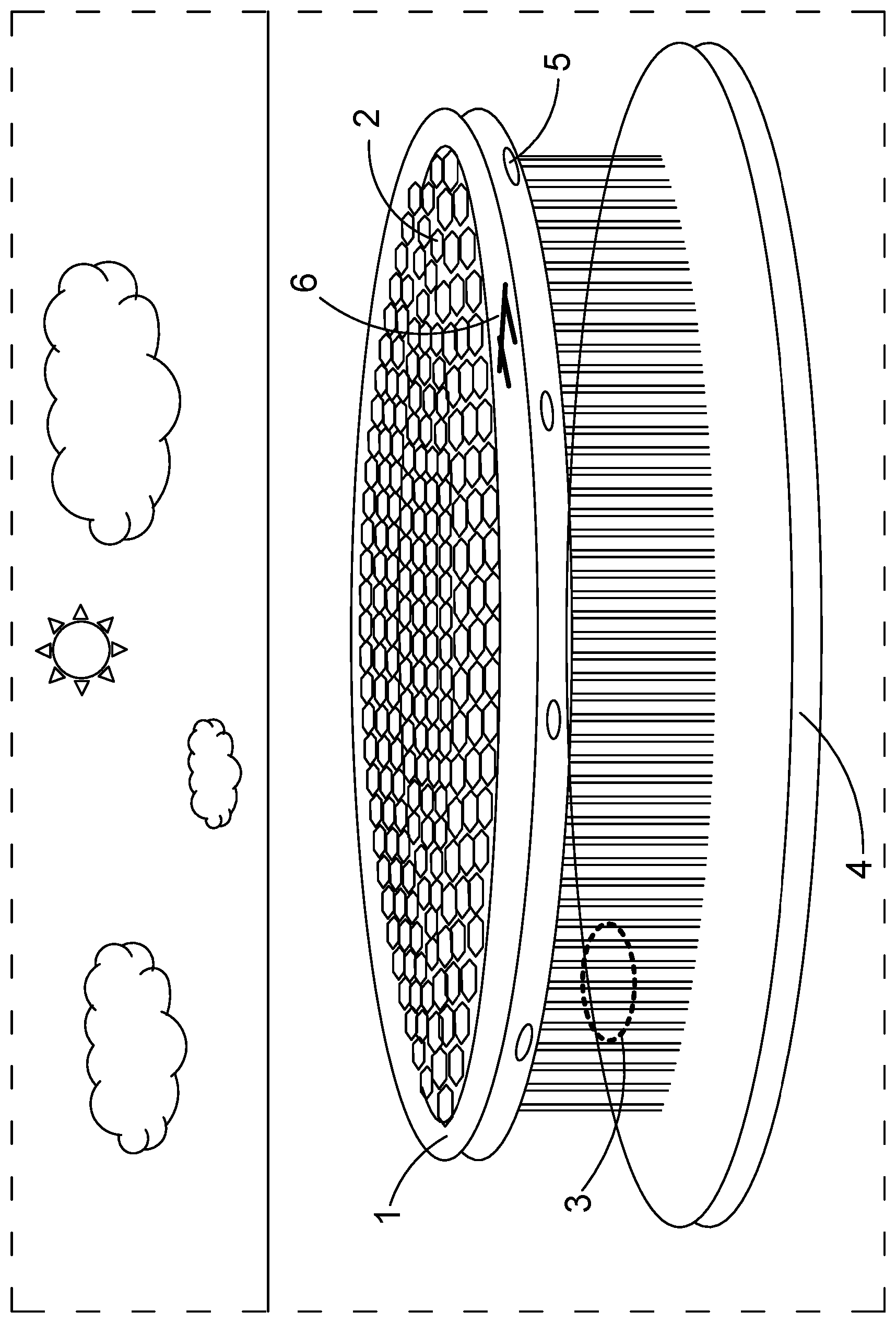Patent US12472466 — Marine based buoyant carbon sequestration structure — Figure 1