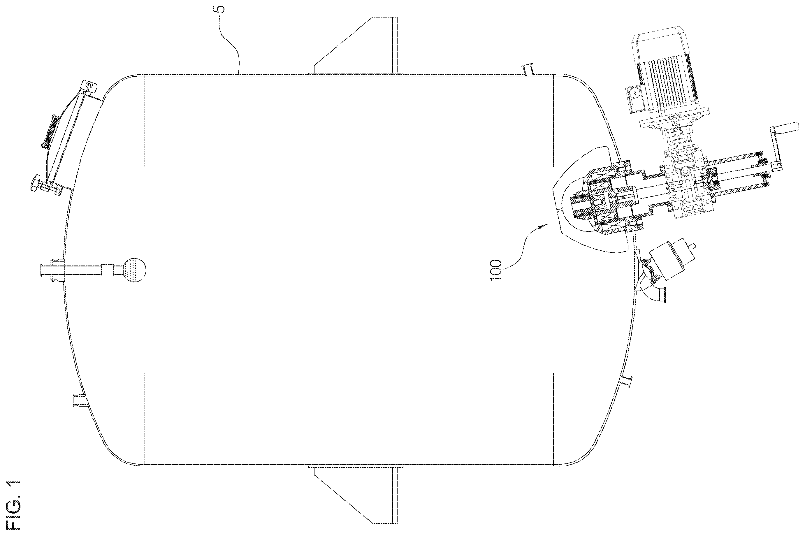 Patent US12472476 — Magnetic mixing apparatus — Figure 1