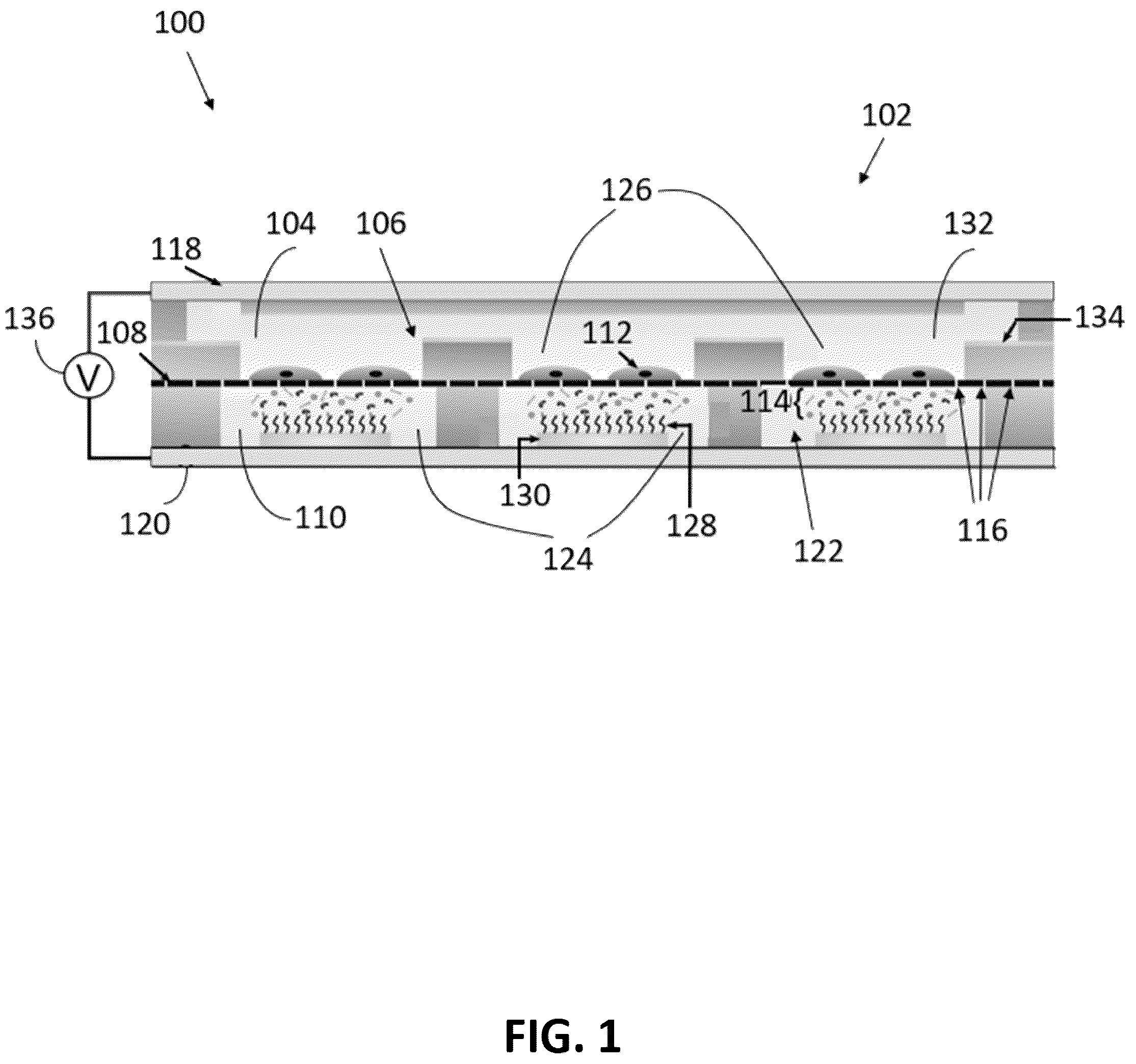 Patent US12472495 — Microfluidic device for live cell manipulation and analysis — Figure 1