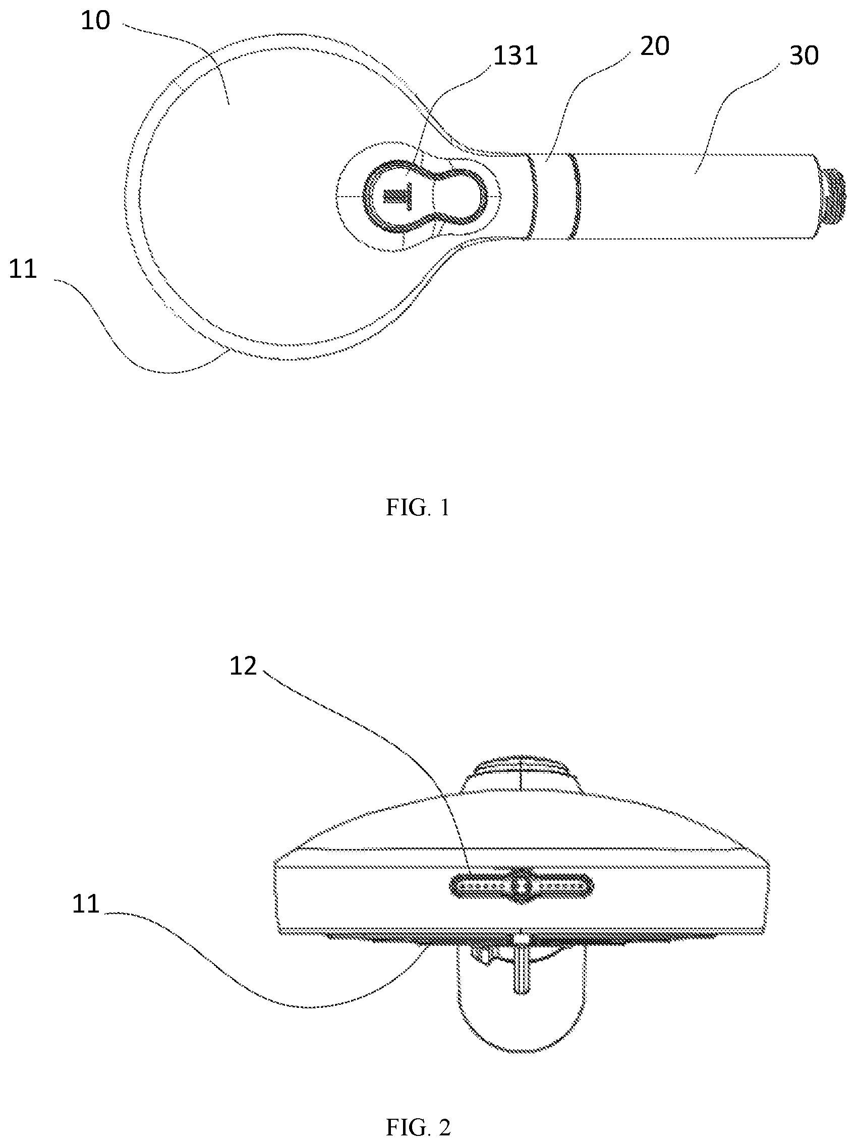 Patent US12472514 — Shower head with automatically resettable spray gun — Figure 1