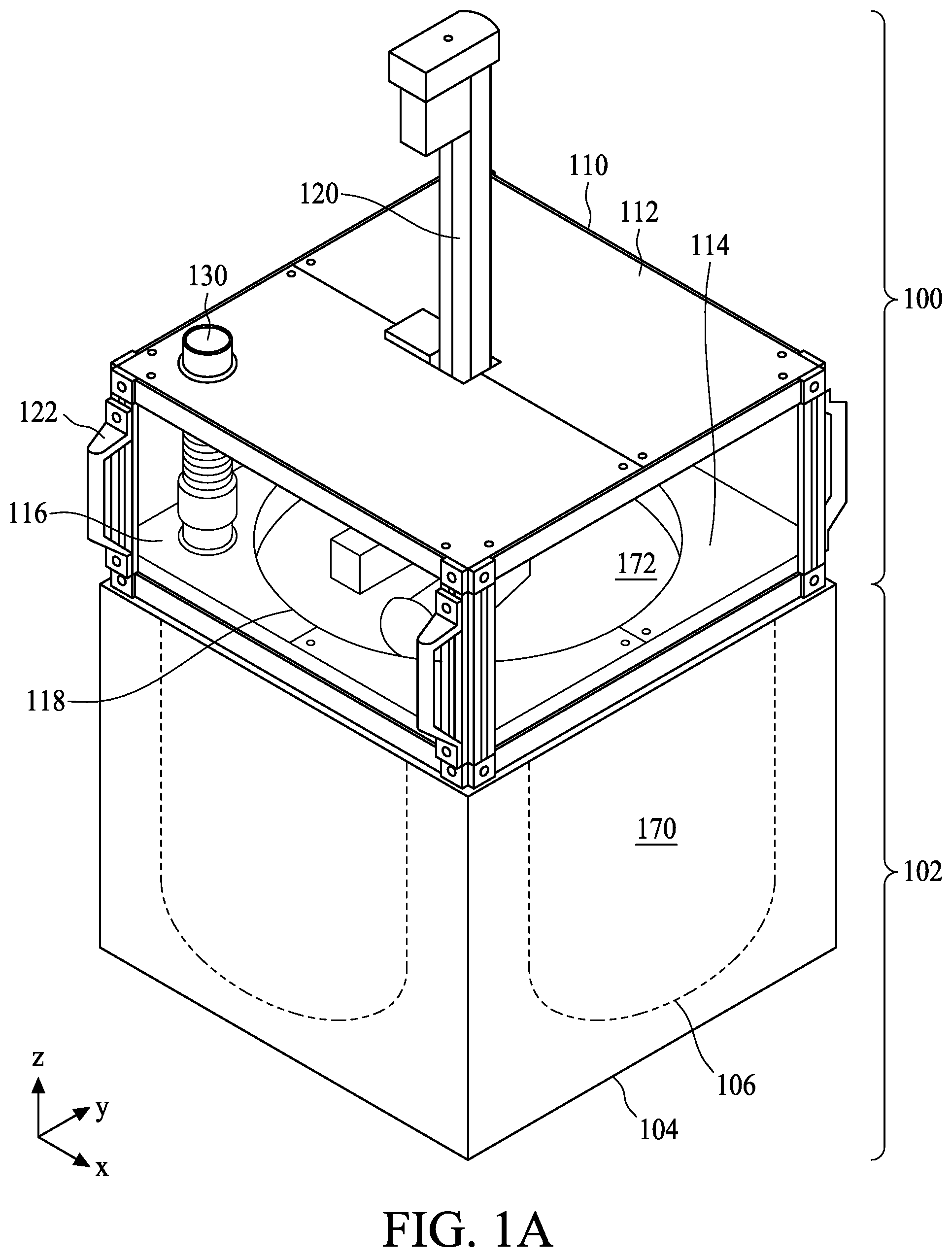Patent US12472538 — Apparatus for cleaning semiconductor equipment — Figure 1
