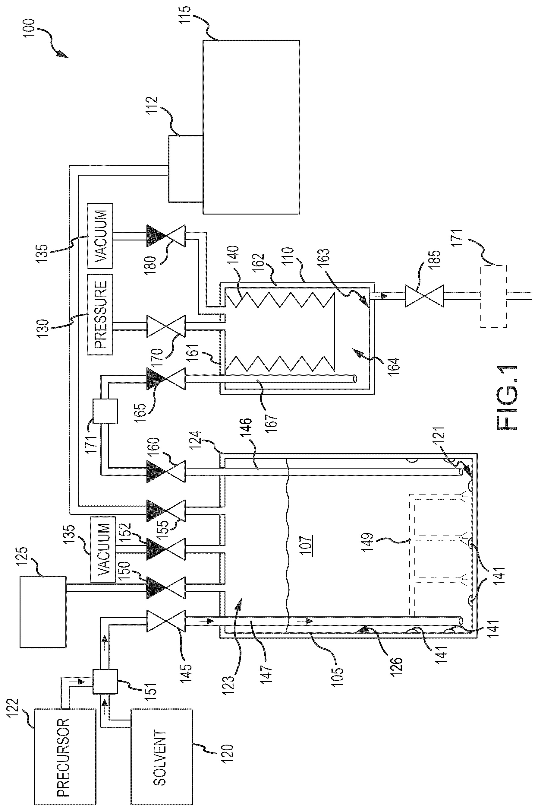 Patent US12472539 Figure 1 – Methods and apparatus for cleaning a vessel