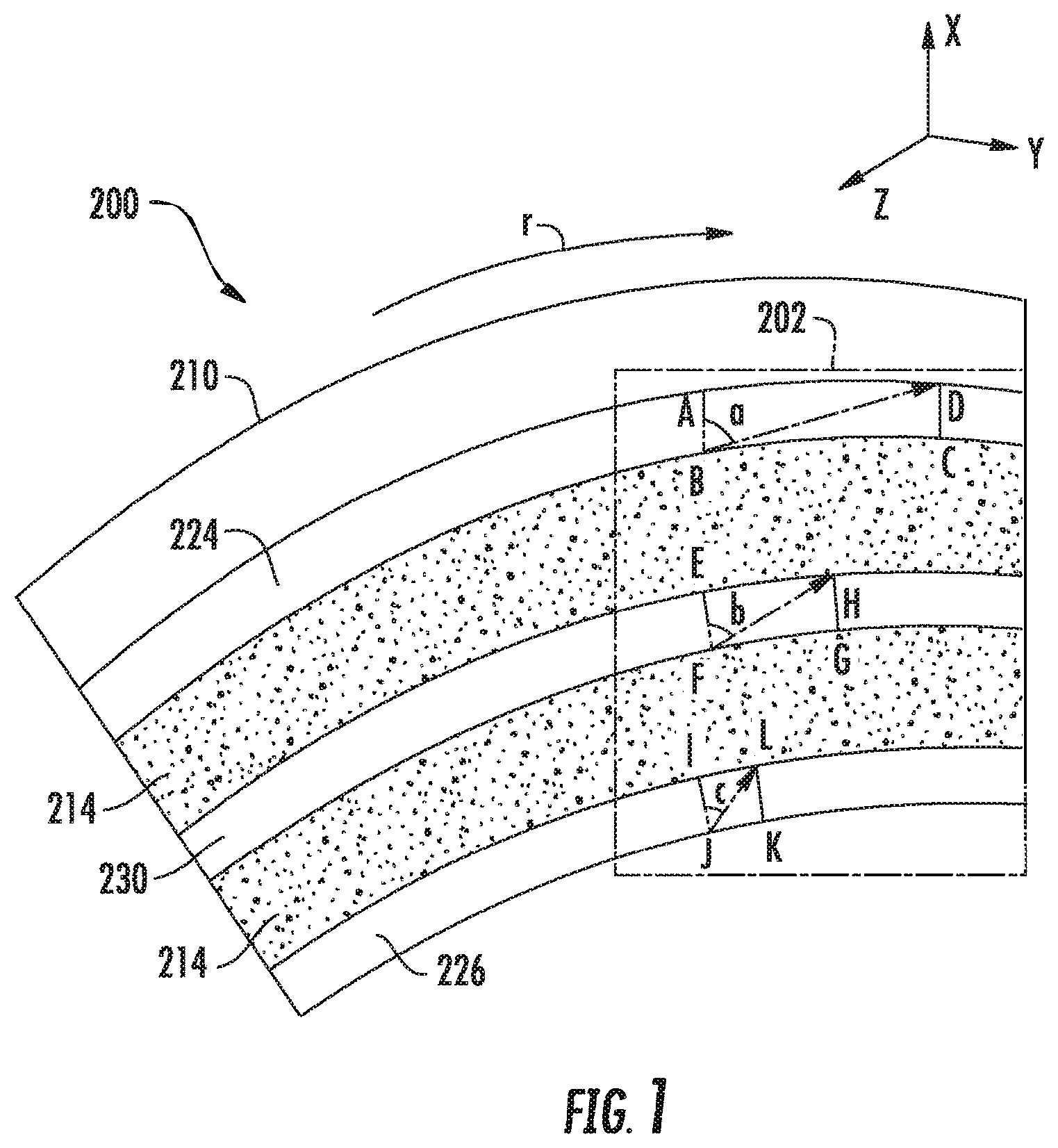 Patent US12472556 Figure 1 – Apparatus and method for angular and rotational additive manufacturing