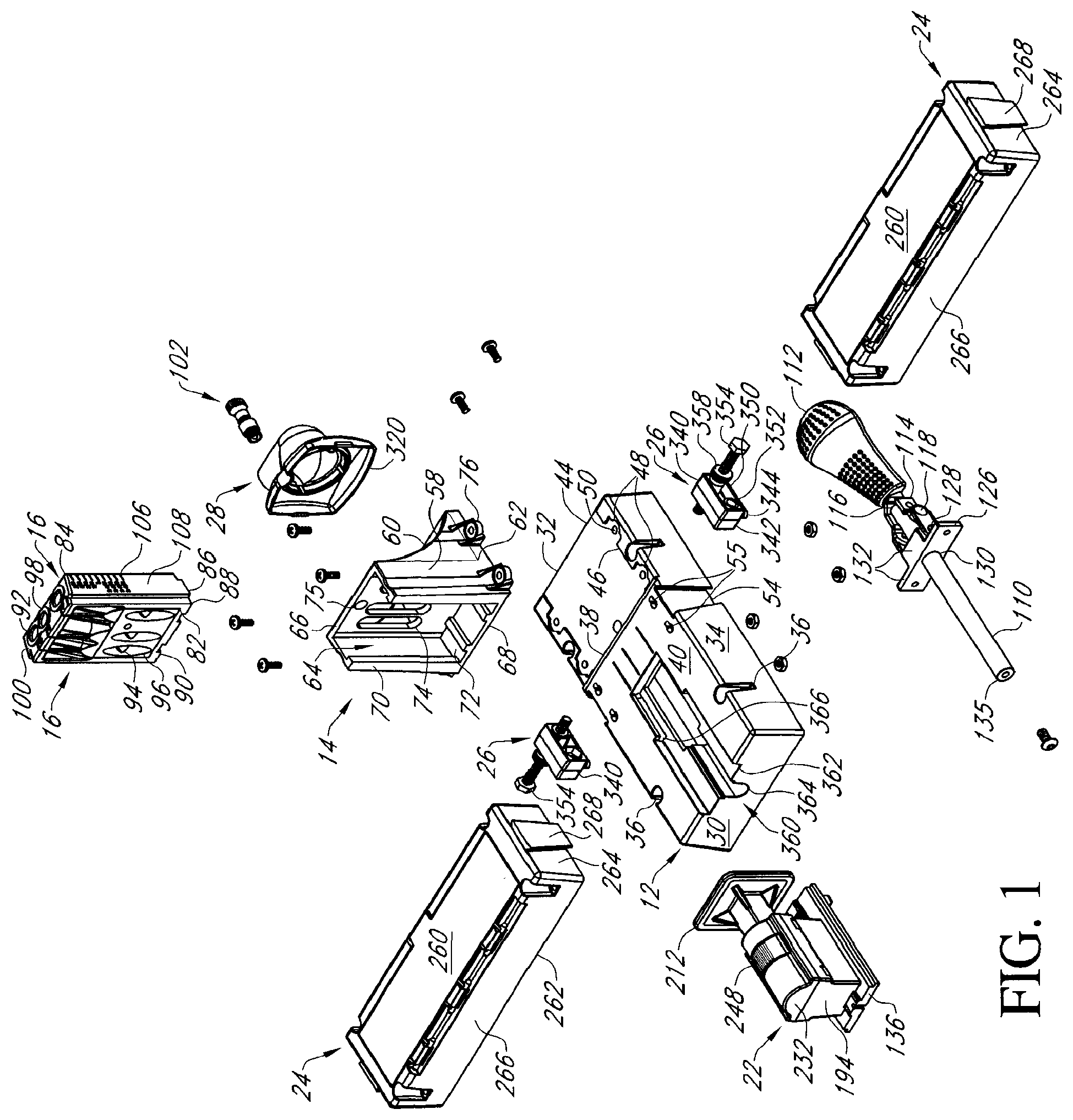 Patent US12472565 — Ratcheting quick-adjust drilling jig — Figure 1