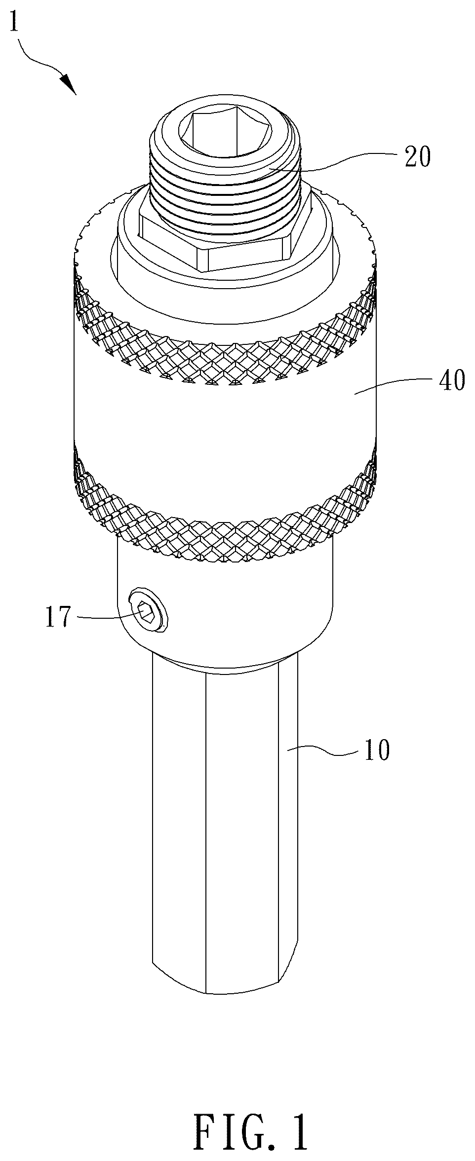 Patent US12472567 — Tool connector — Figure 1