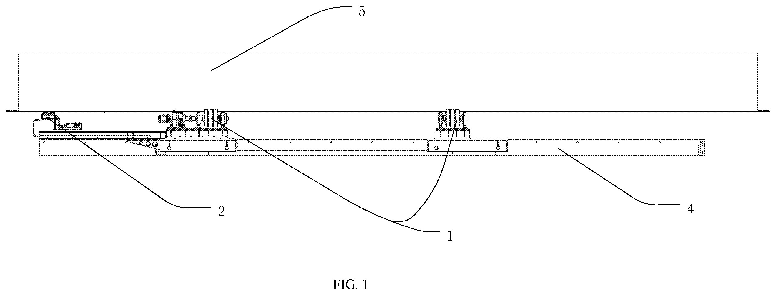 Patent US12472577 — Lateral electro-conduction device and method for multi-wire submerged arc inner/outer welding of straight-seam steel pipe — Figure 1