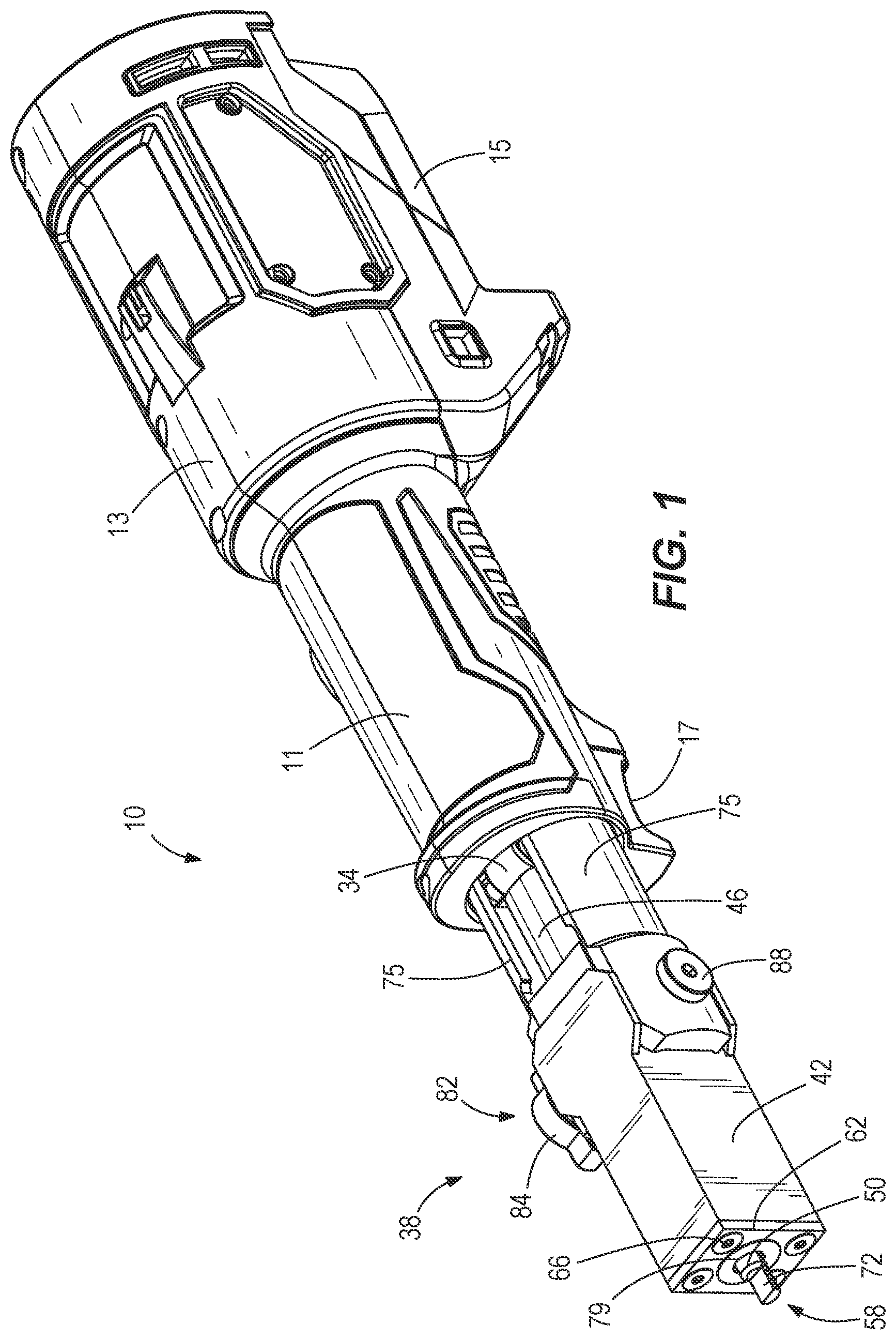 Patent US12472614 — Power tool for installing drop-in anchors — Figure 1