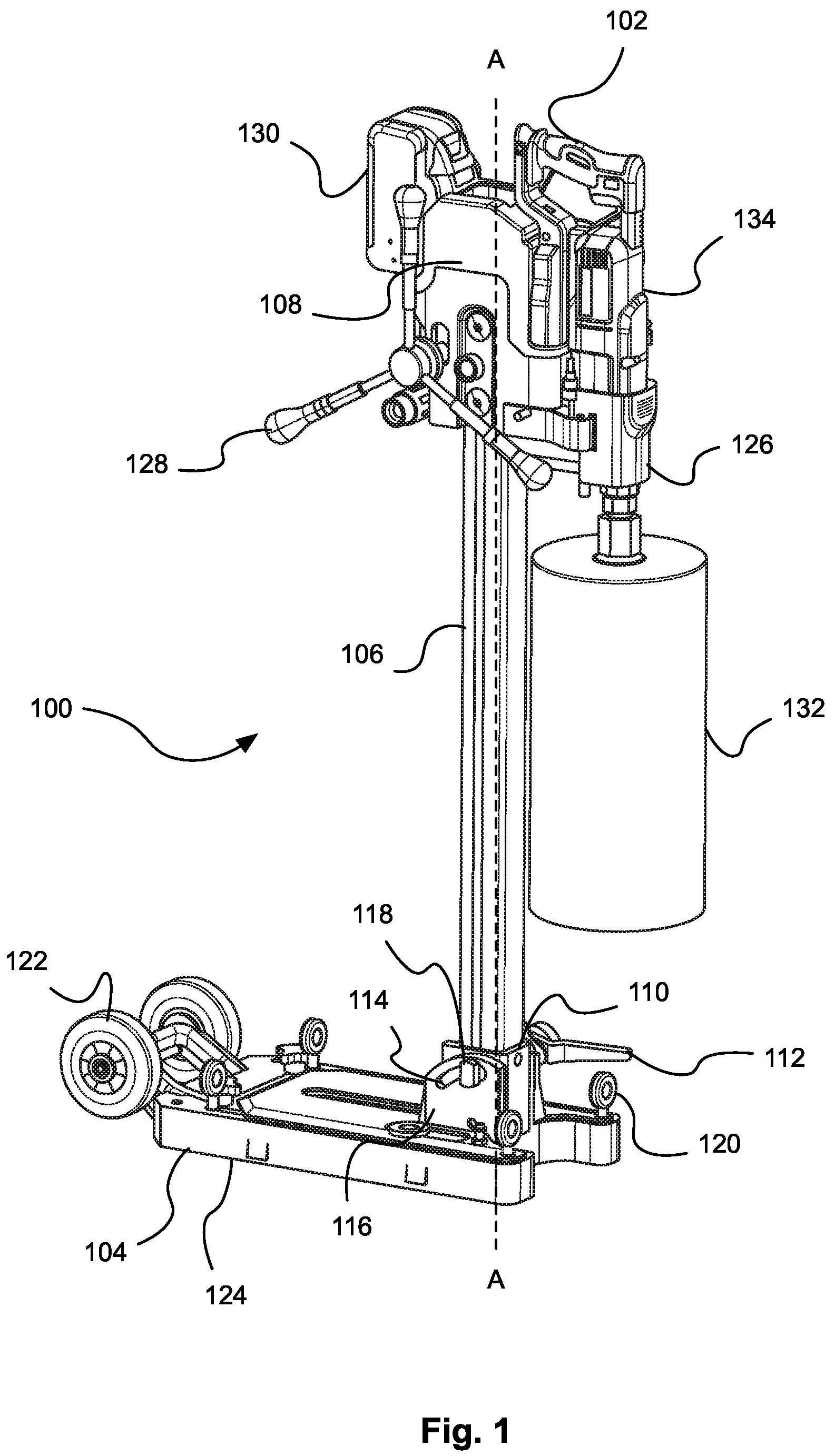Patent US12472619 — Power tool stand — Figure 1