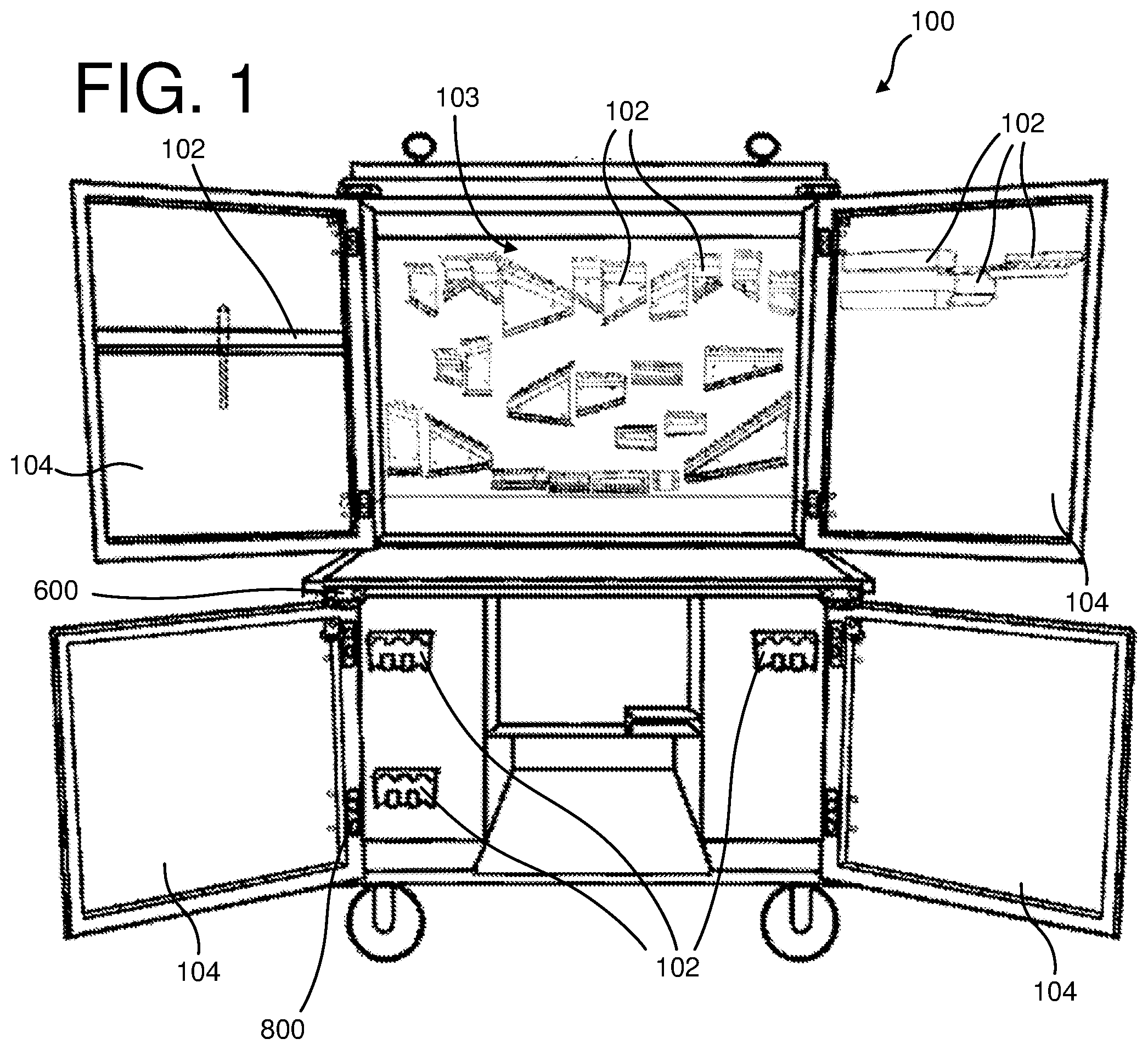 Patent US12472620 — Tool holding system — Figure 1