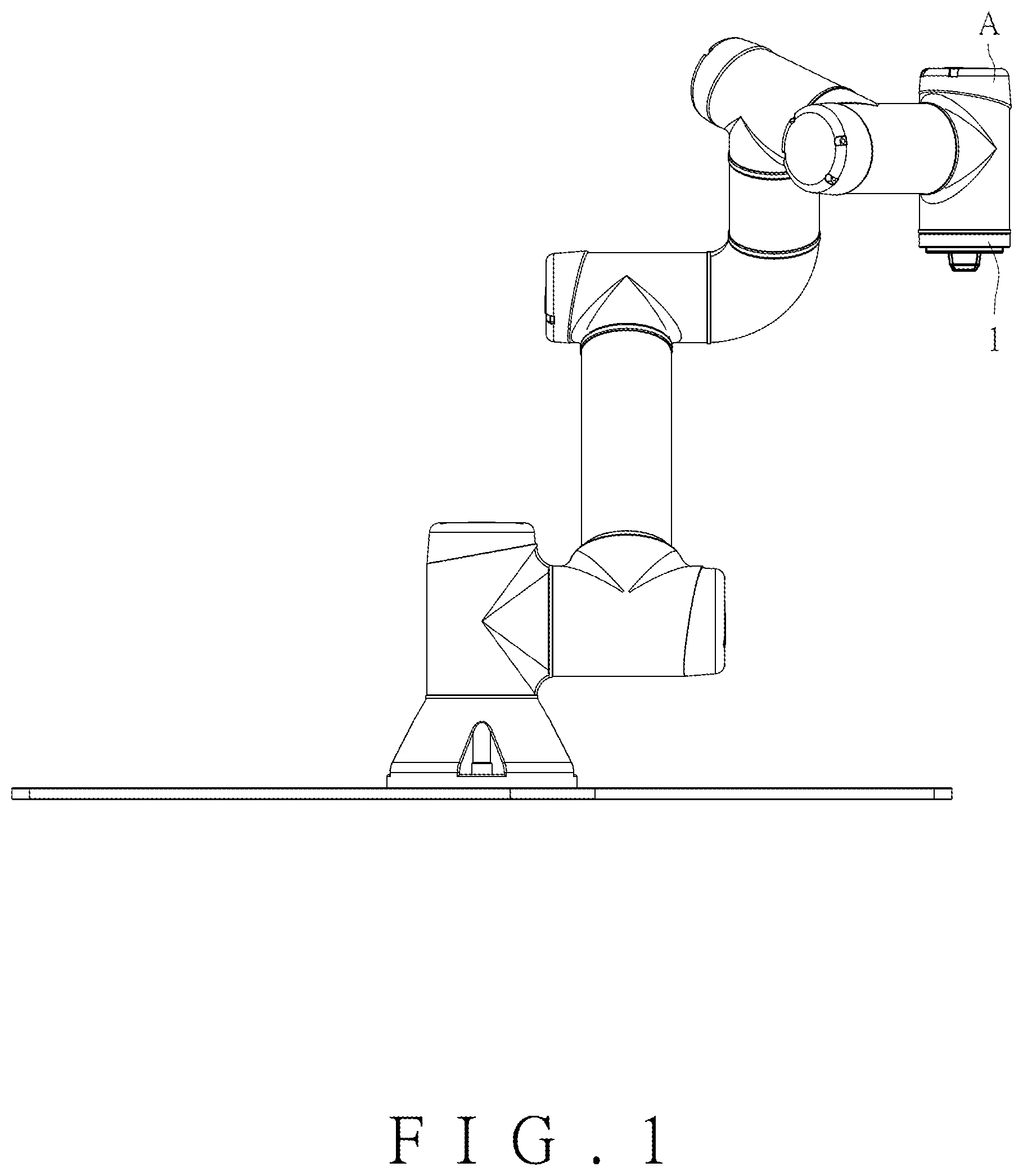 Patent US12472645 — Robotic tool changer system through magnetic coupling force and all-round mechanical locking — Figure 1