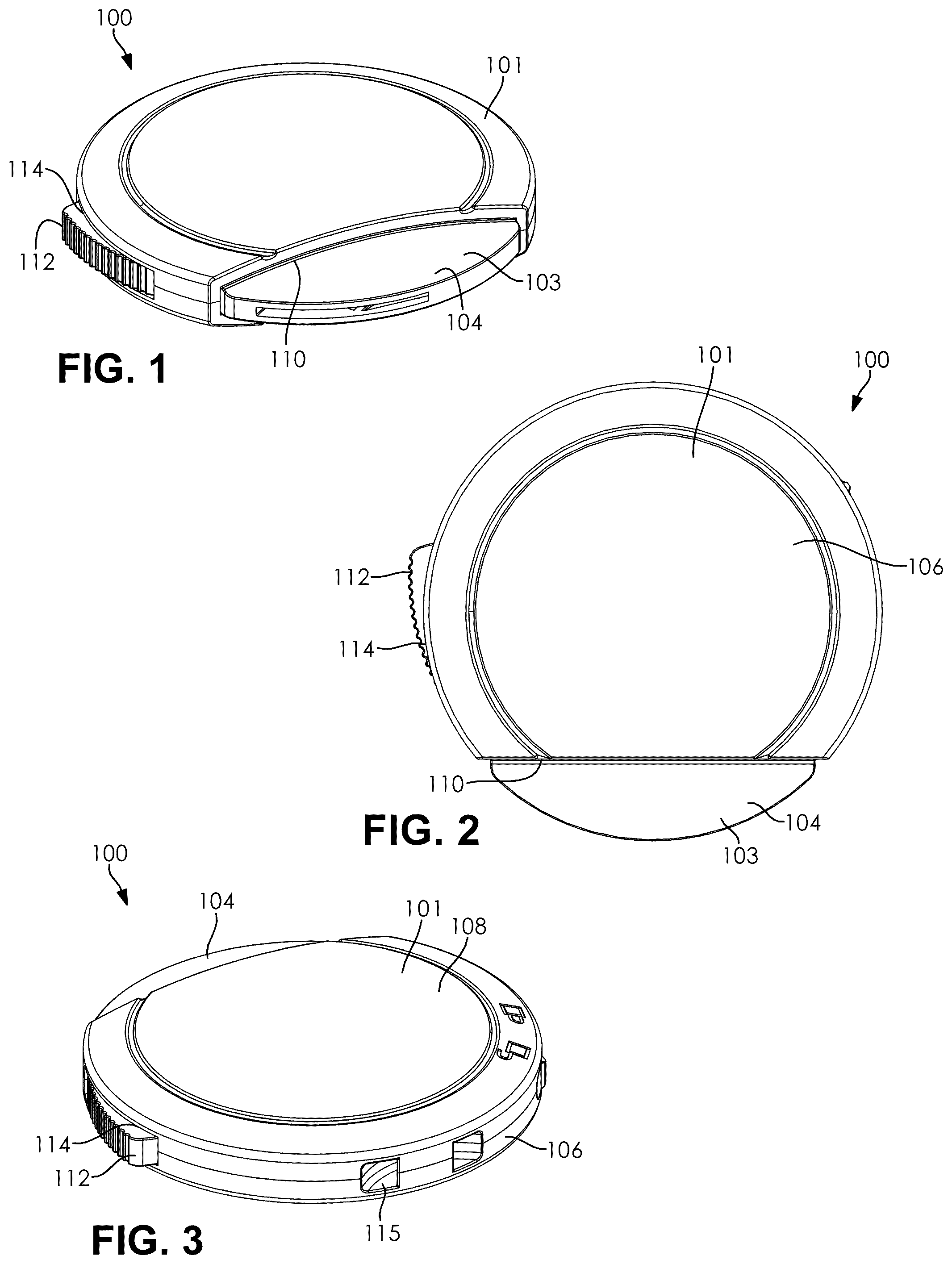 Patent US12472652 Figure 1 – Compact safety cutter