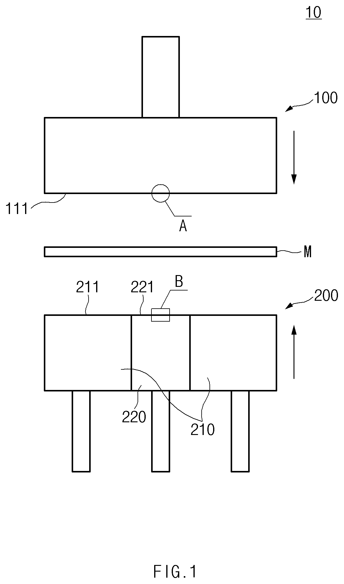 Patent US12472669 — Injection mold — Figure 1
