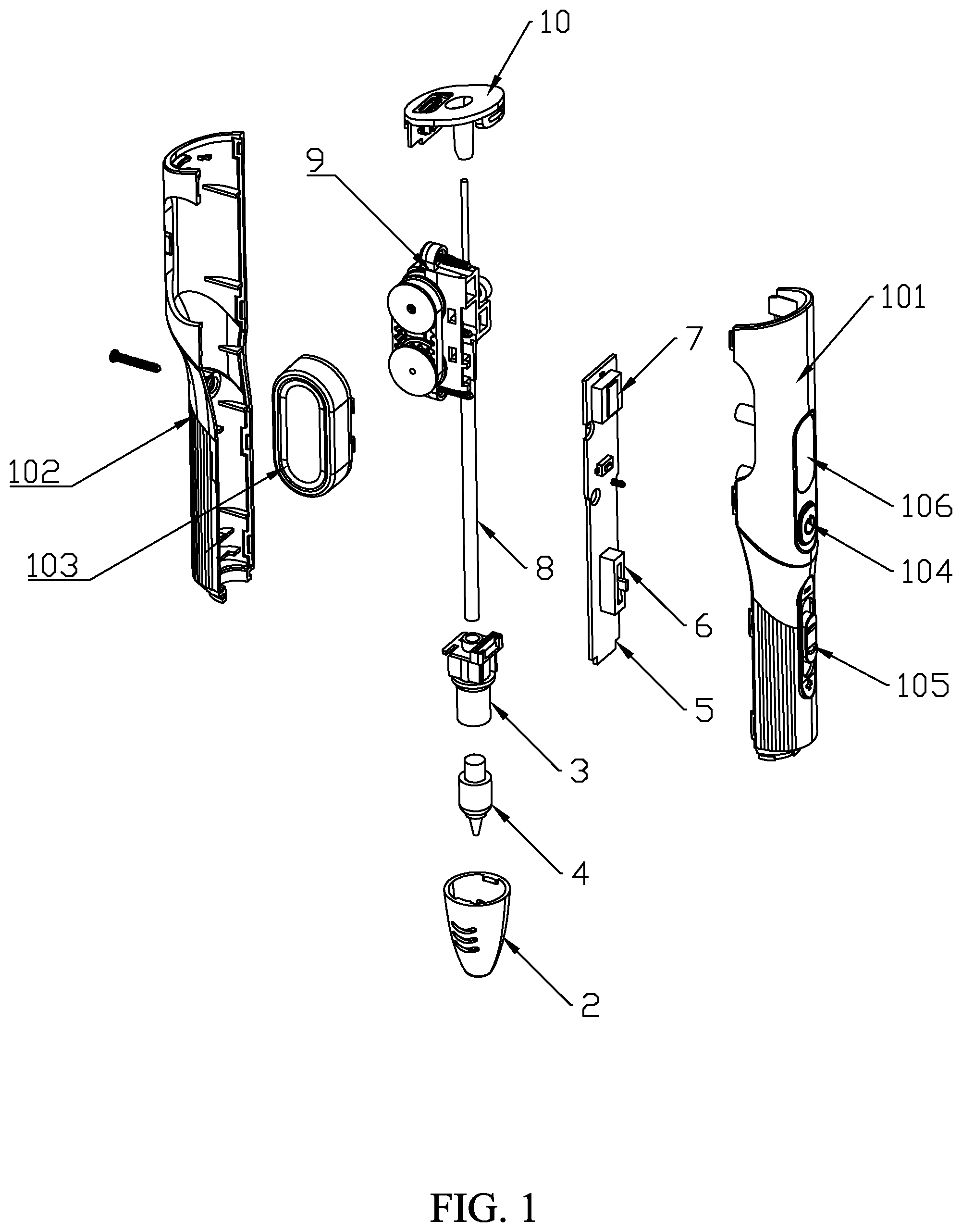 Patent US12472672 — Three-dimensional forming device — Figure 1