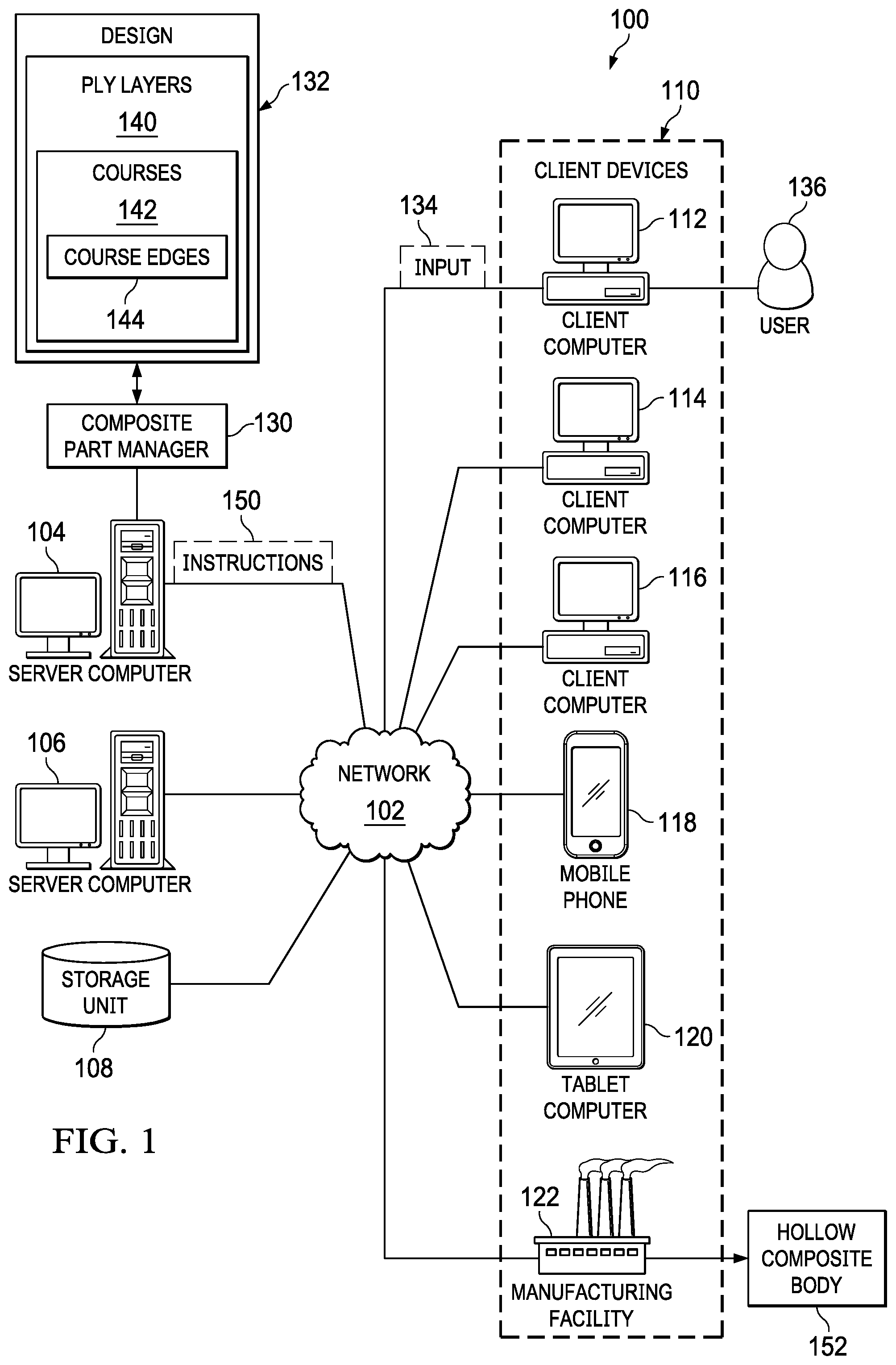 Patent US12472703 — Automated fiber placement of plies with staggering — Figure 1