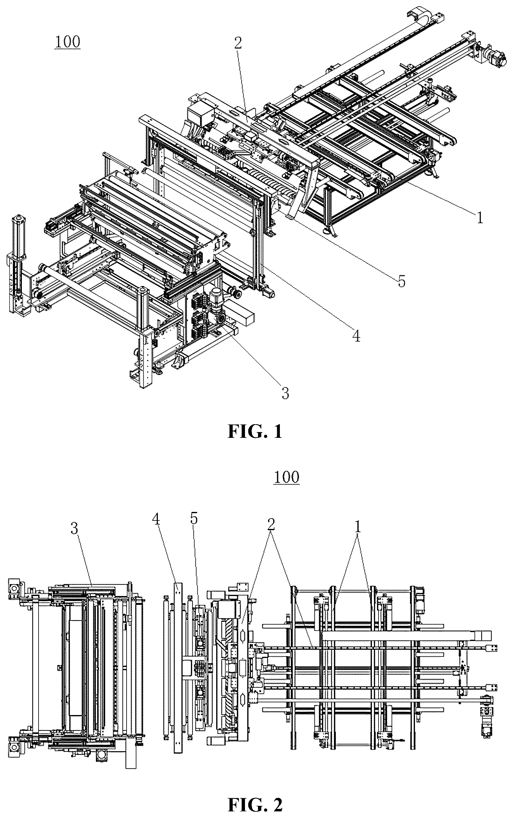 Patent US12472737 Figure 1 – Film laying apparatus and laying method