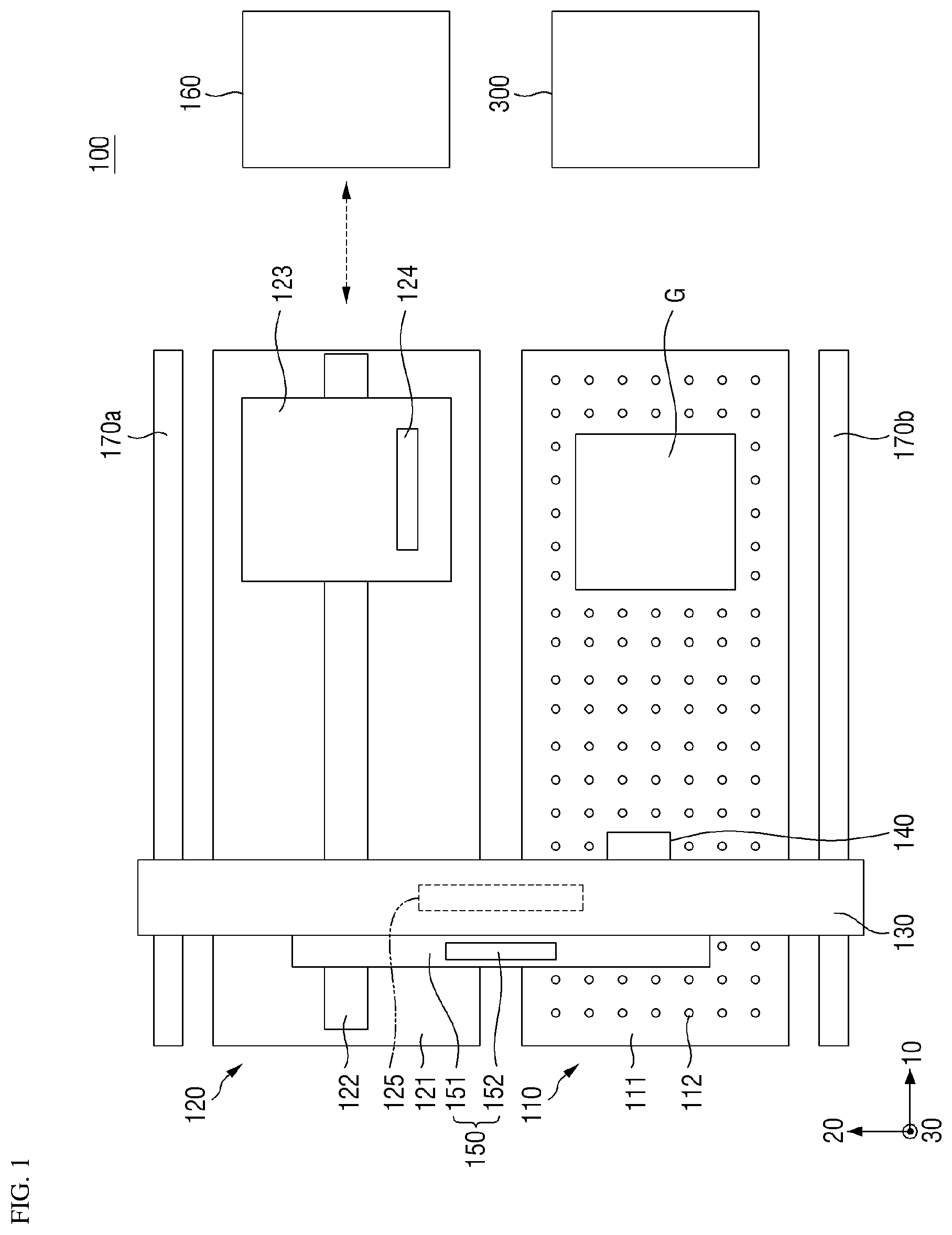 Patent US12472739 — Droplet analysis unit and substrate treatment apparatus including the same — Figure 1