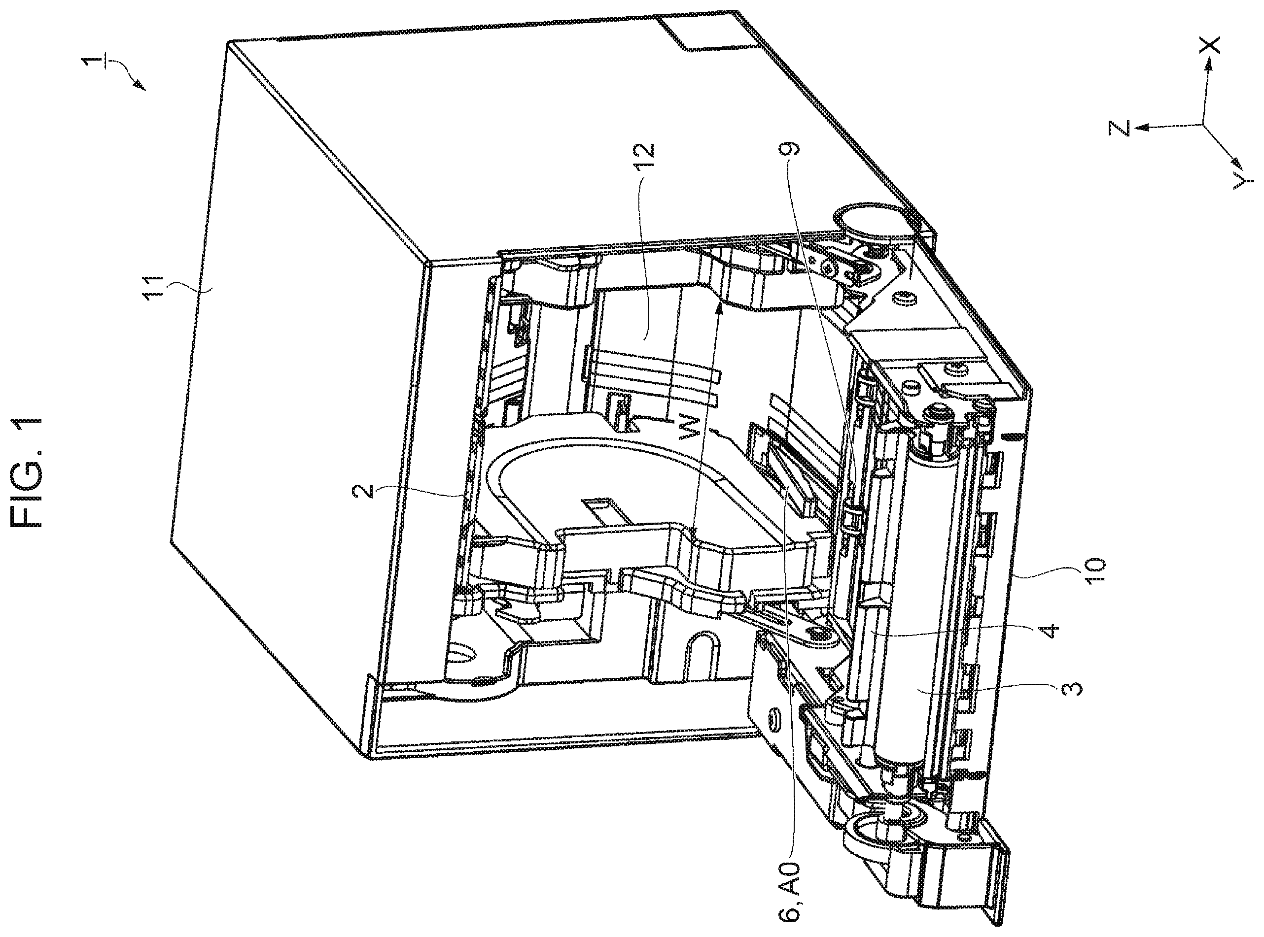 Patent US12472759 — Roll paper printer — Figure 1
