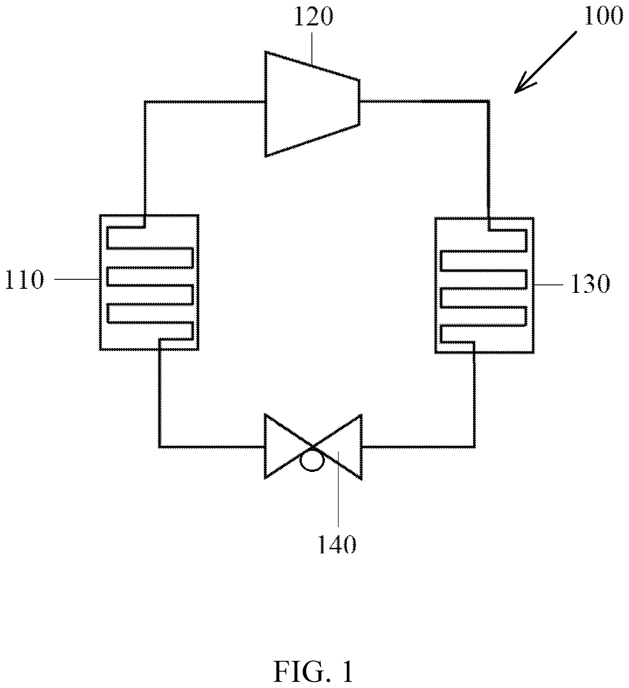 Patent US12472810 — Thermal management system for at least one module of an electrically powered vehicle — Figure 1