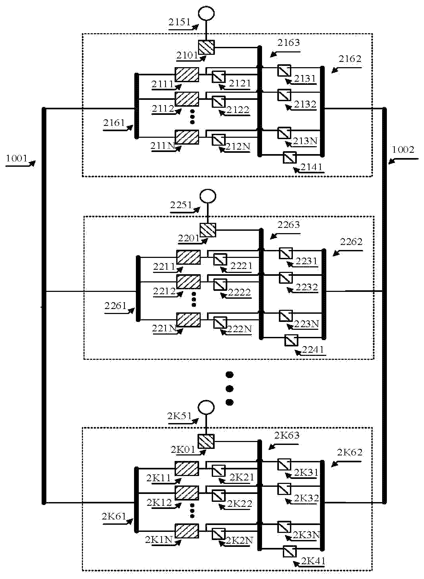 Patent US12472833 — Electrical topology of integrated dc charging station and operation control method thereof — Figure 1