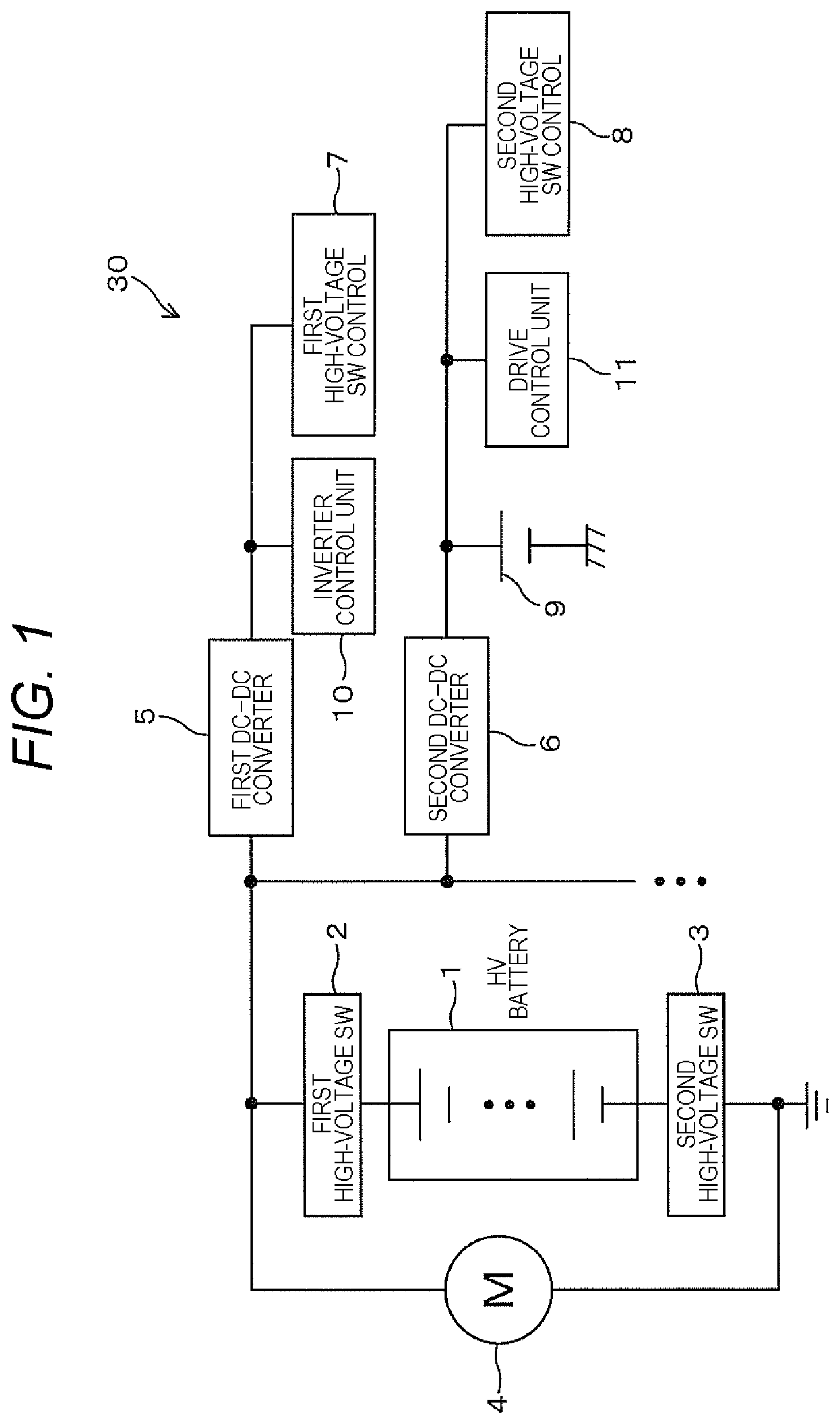 Patent US12472844 — Vehicle control system — Figure 1