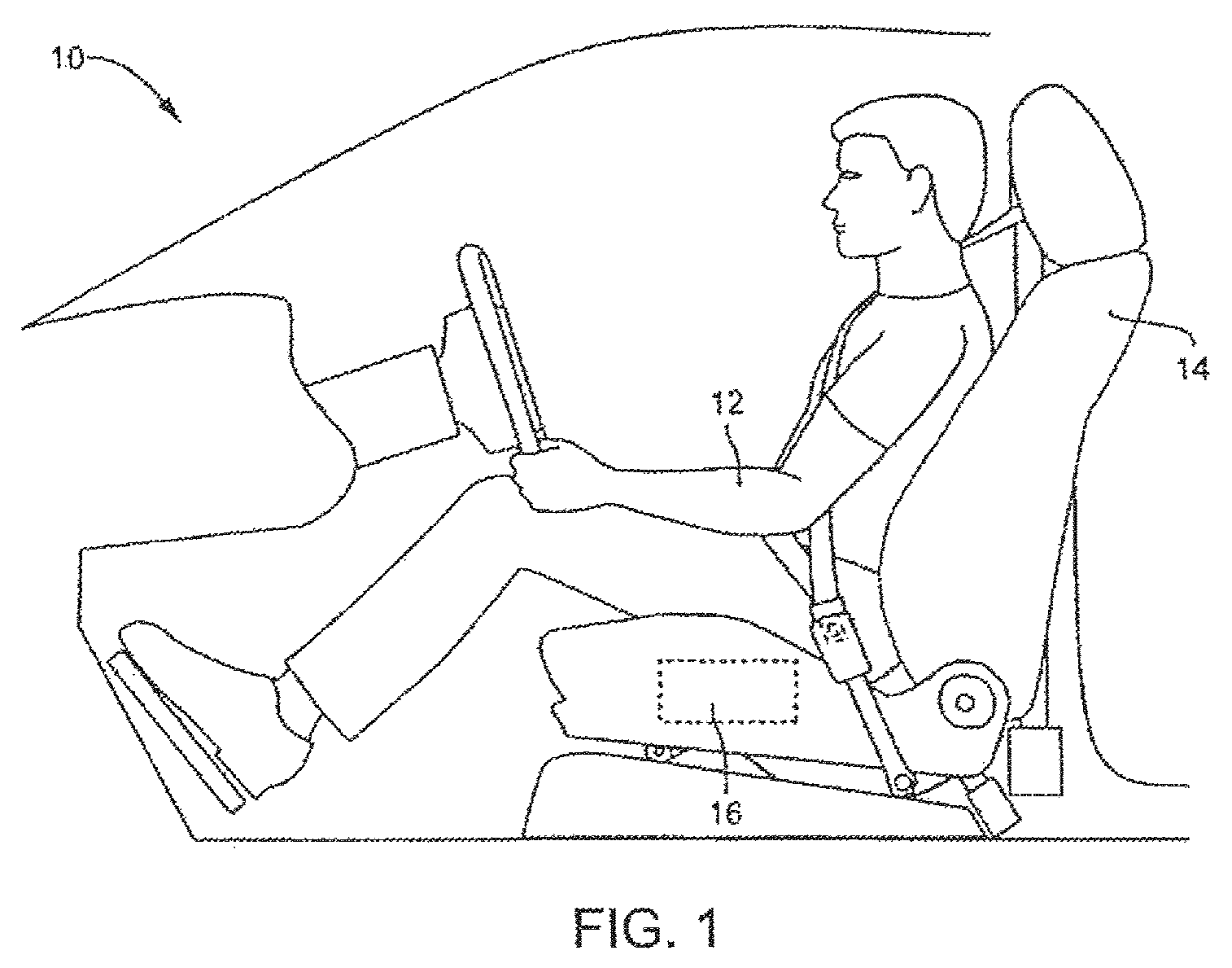 Patent US12472869 — Systems and methods for driver warnings upon child identification and bypass options based on gesture and posture detection — Figure 1