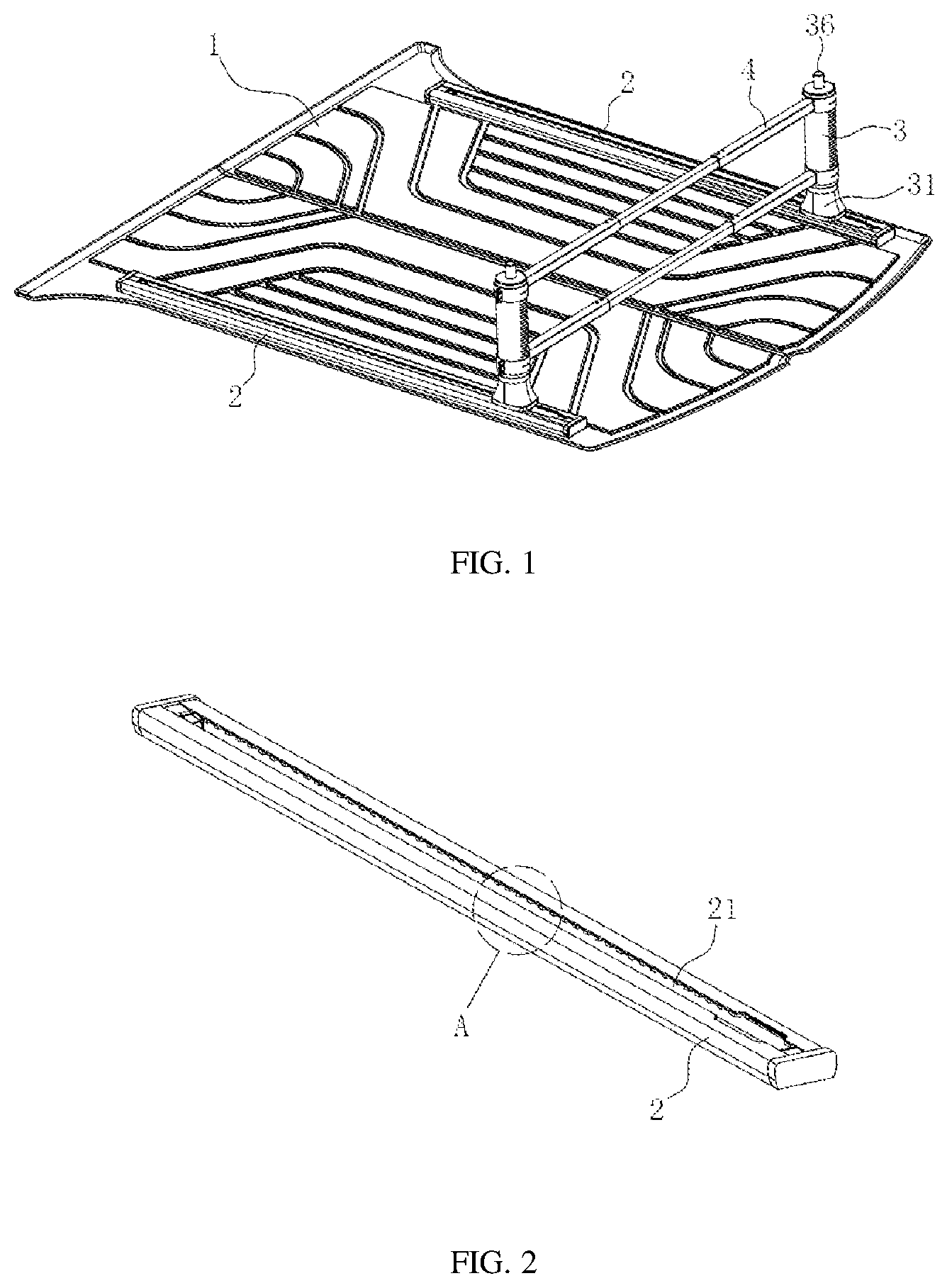 Patent US12472883 — Vehicle trunk mat with limit device for luggage — Figure 1