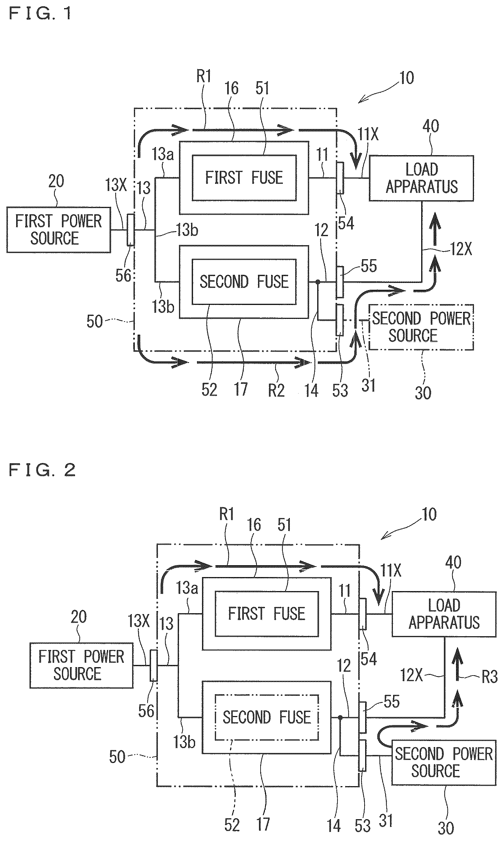 Patent US12472893 — Electrical connection unit — Figure 1