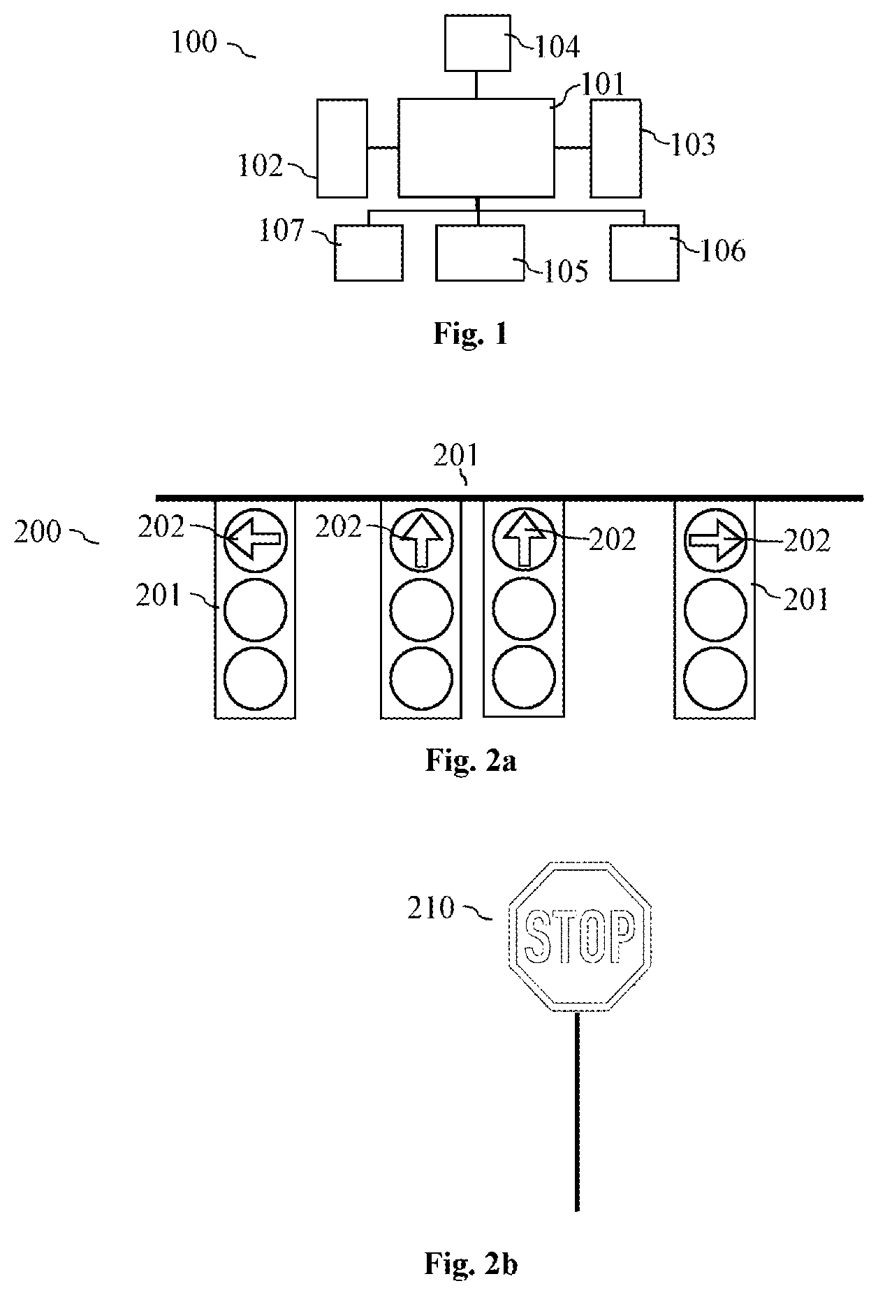 Patent US12472945 — Vehicle control system and method for operating a driving function at a traffic node — Figure 1