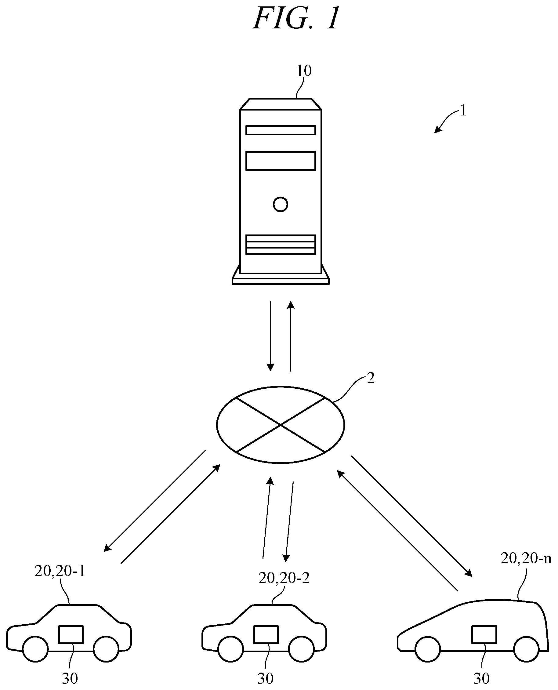 Patent US12472970 — Information providing apparatus and system — Figure 1