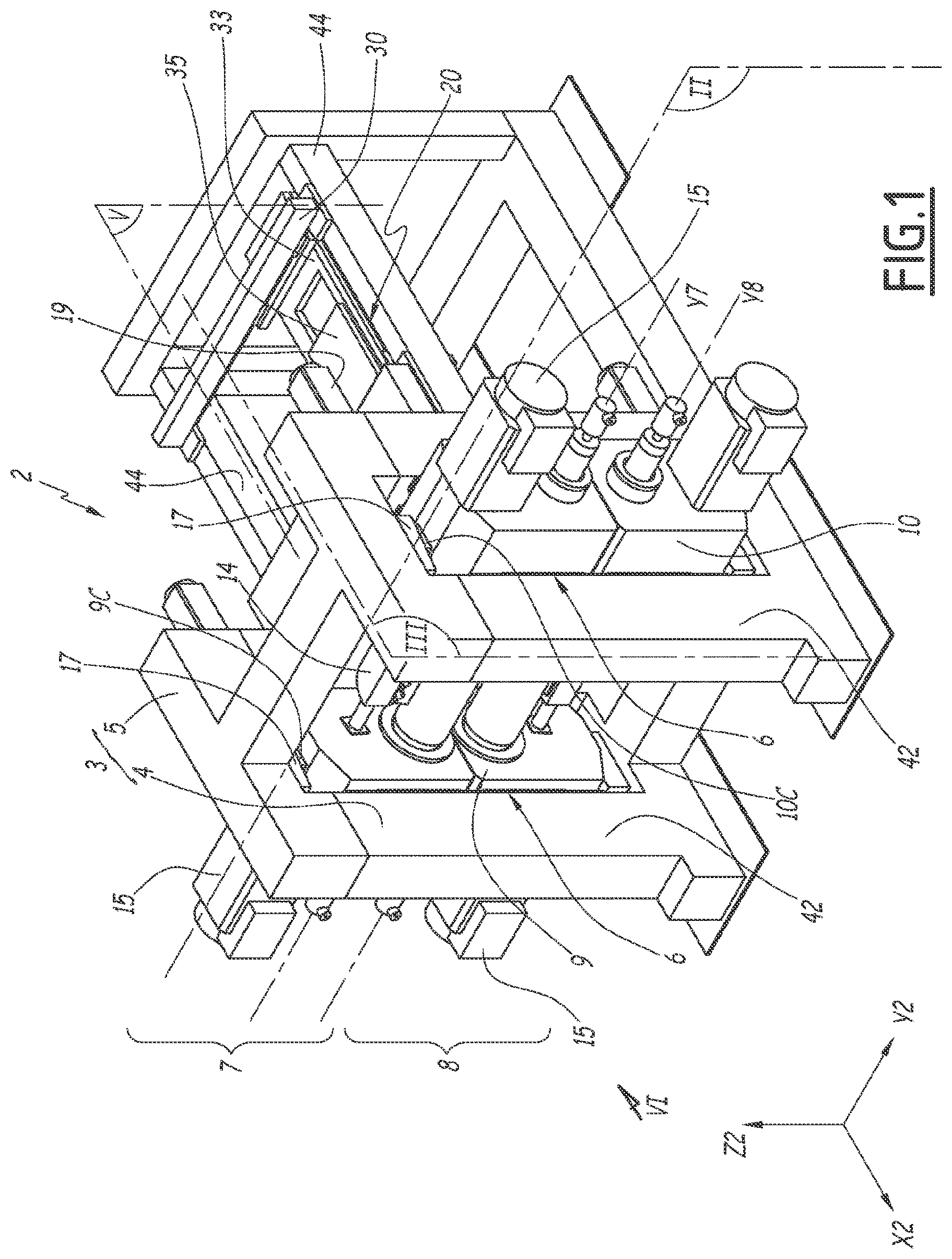 Patent US12479017 — Billet rolling mill equipped with a manipulator subassembly and method for controlling such a rolling mill — Figure 1