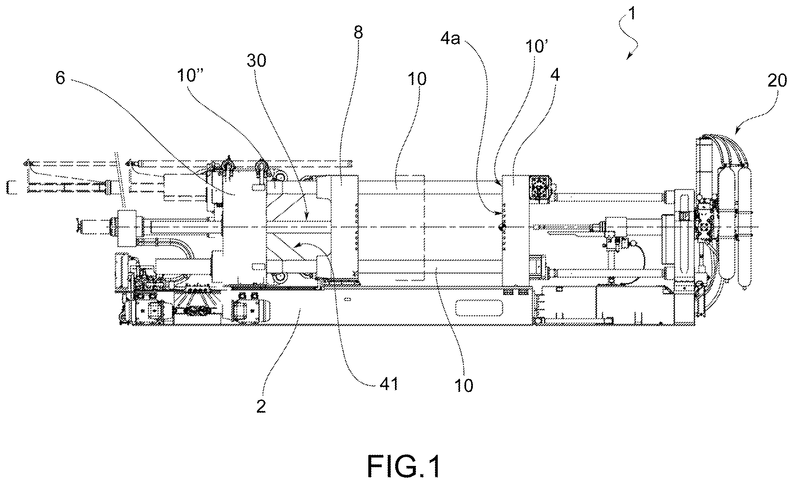 Patent US12479023 — Method for manufacturing a die-casting machine and die-casting machine — Figure 1