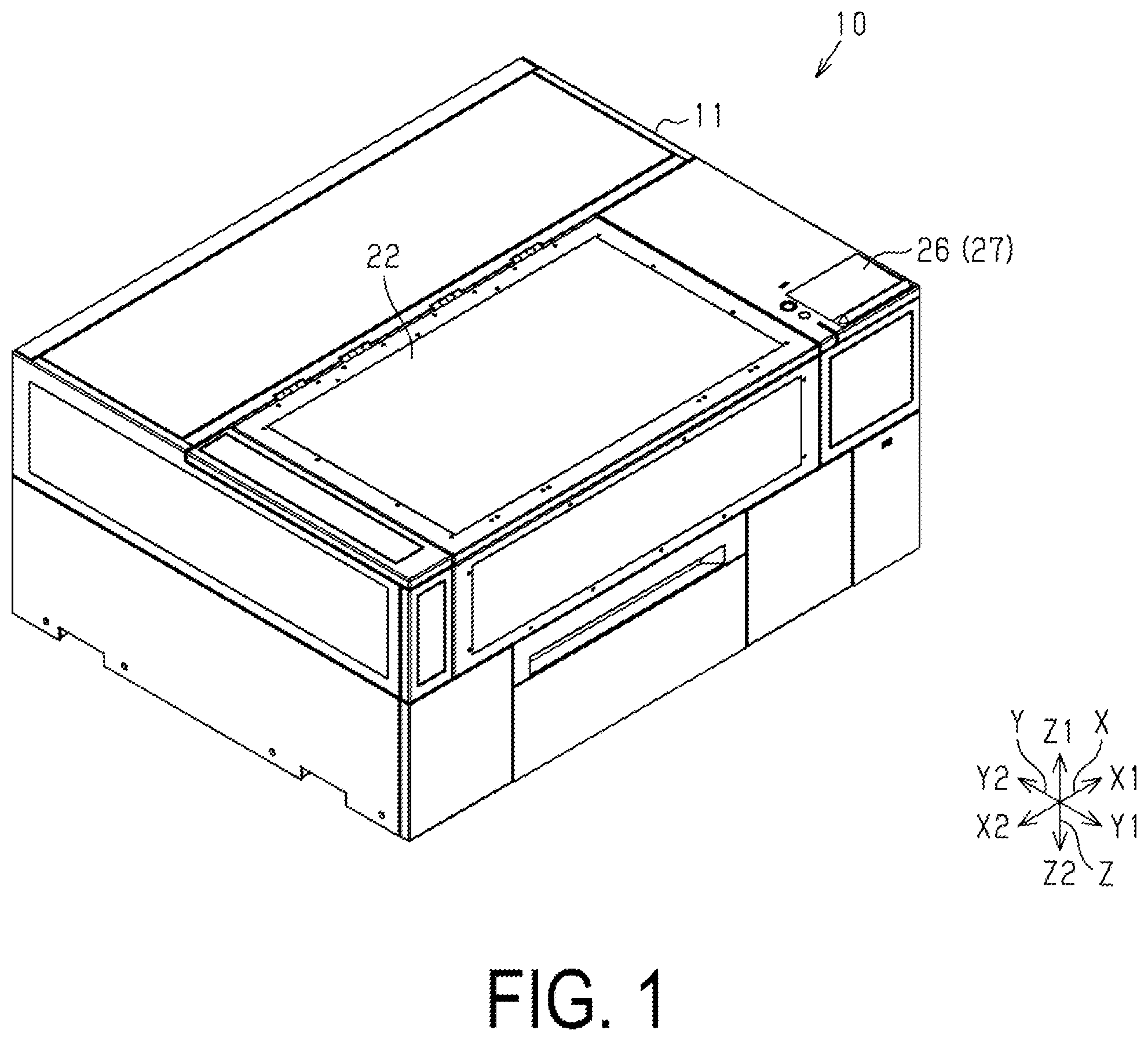 Patent US12479202 Figure 1 – Printing apparatus