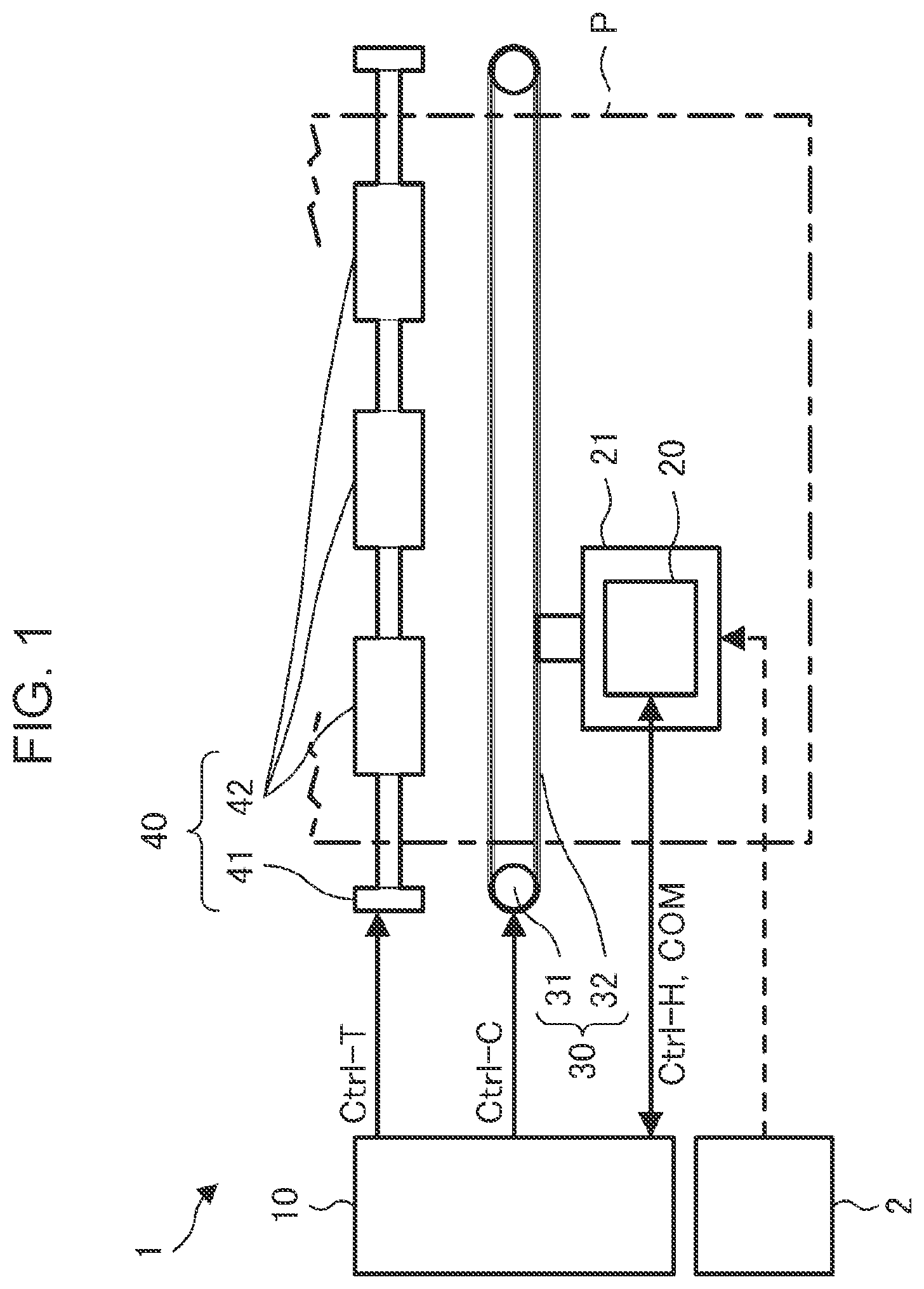 Patent US12479204 Figure 1 – Liquid ejection apparatus and print head