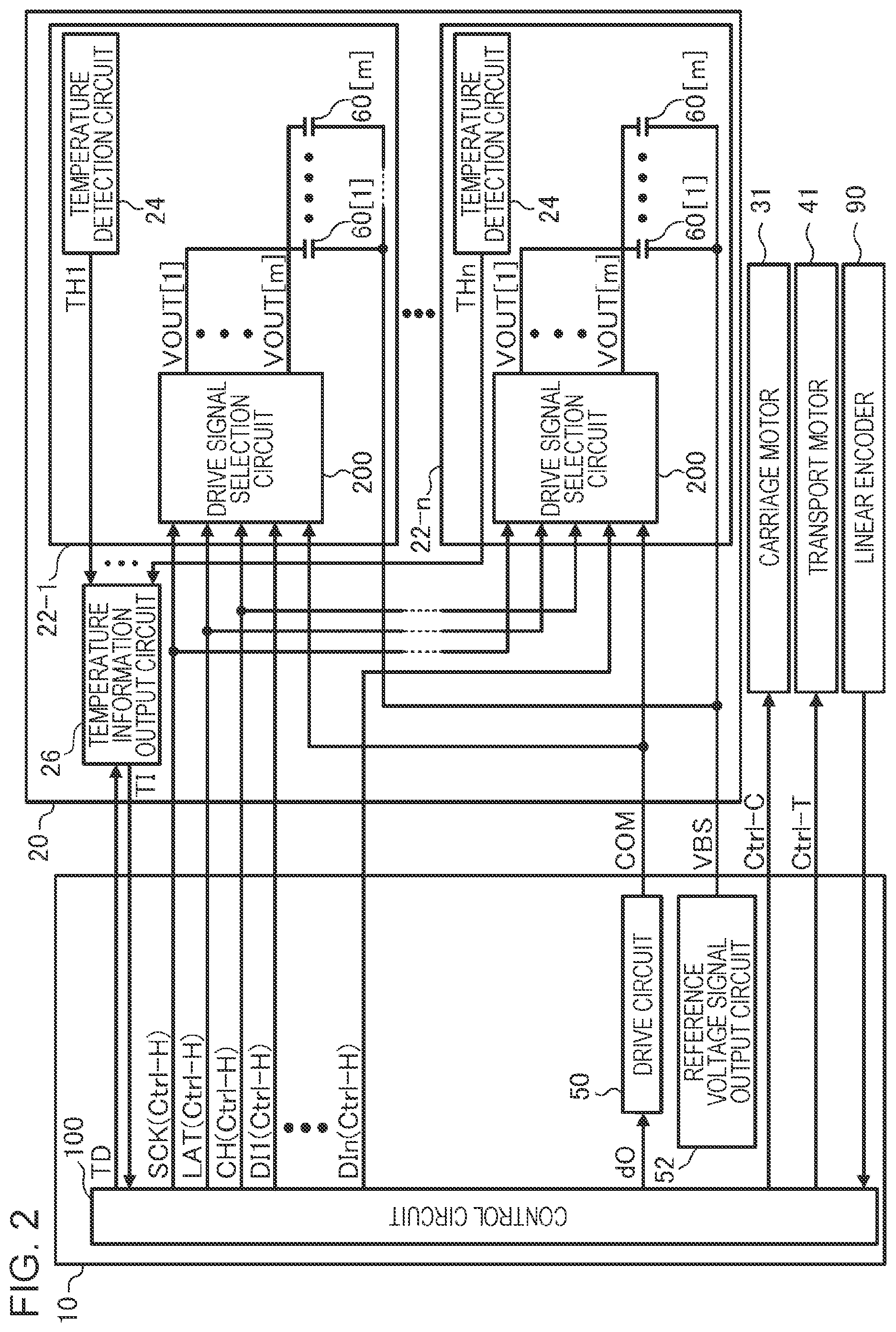 Patent US12479204 Figure 2 – Liquid ejection apparatus and print head