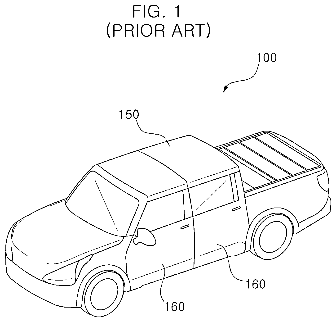 Patent US12479279 — Roof side rail for vehicles — Figure 1