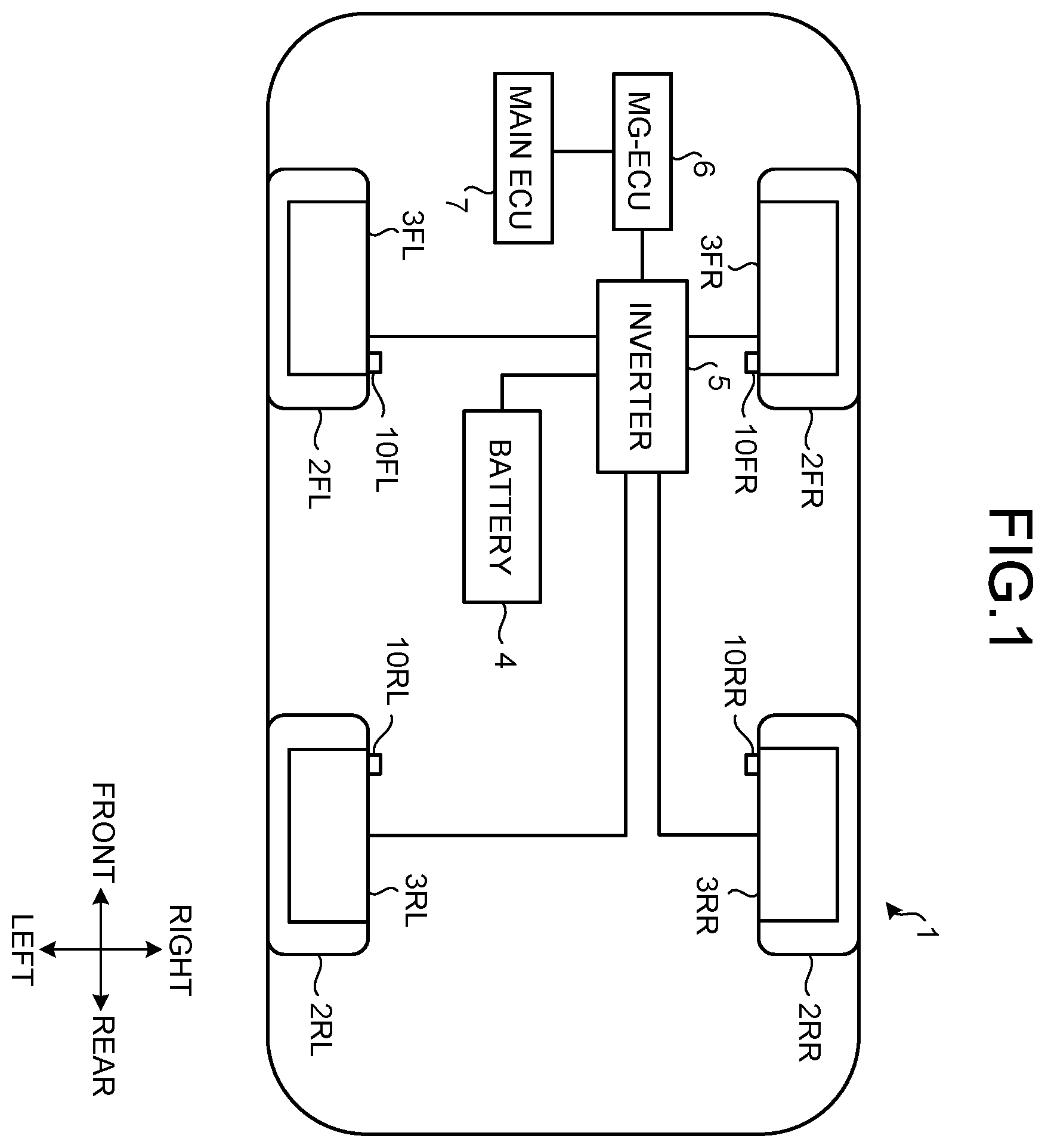 Patent US12479314 — Vehicle — Figure 1
