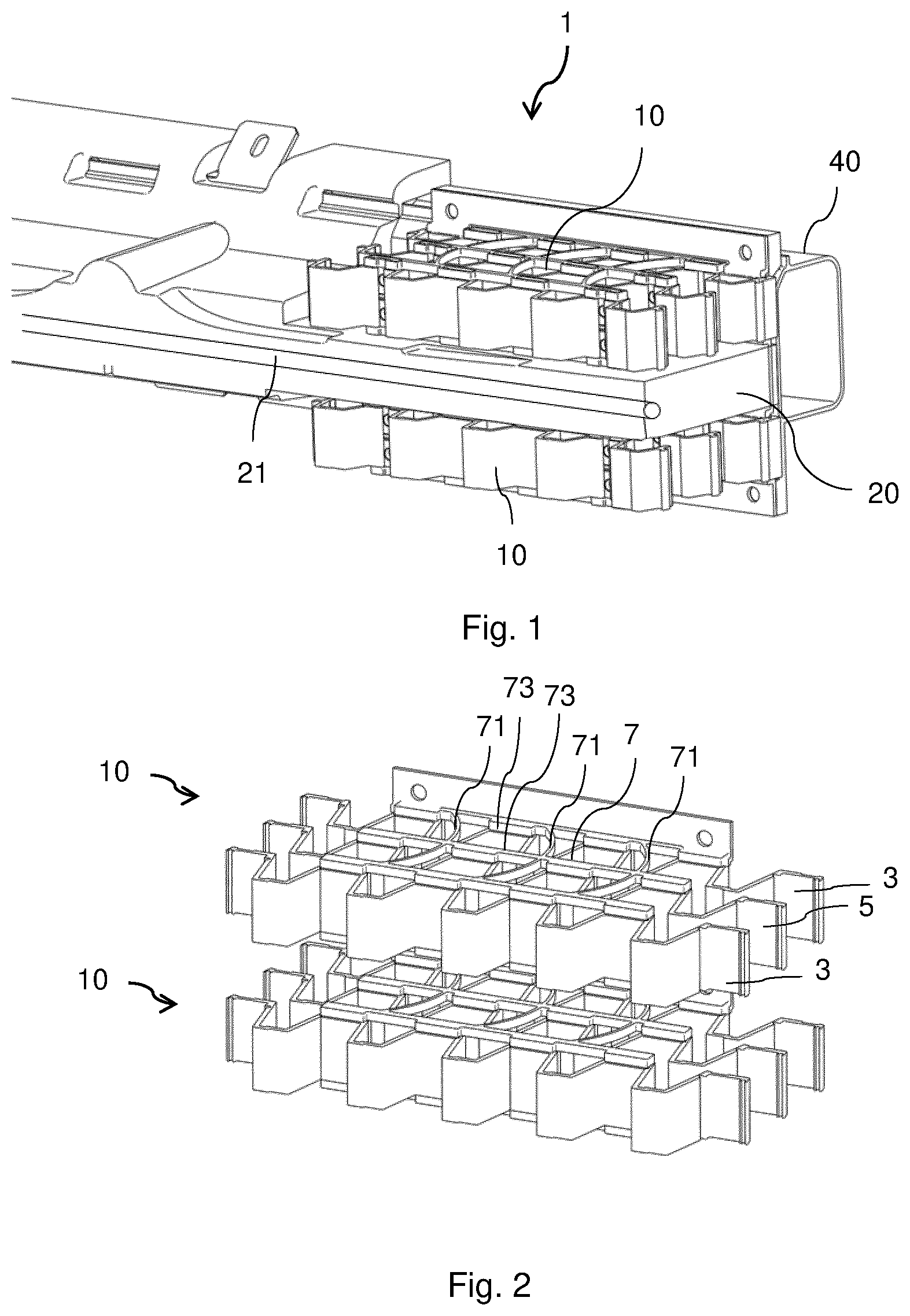 Patent US12479396 — Energy absorption device with pedestrian protection function for a motor vehicle — Figure 1