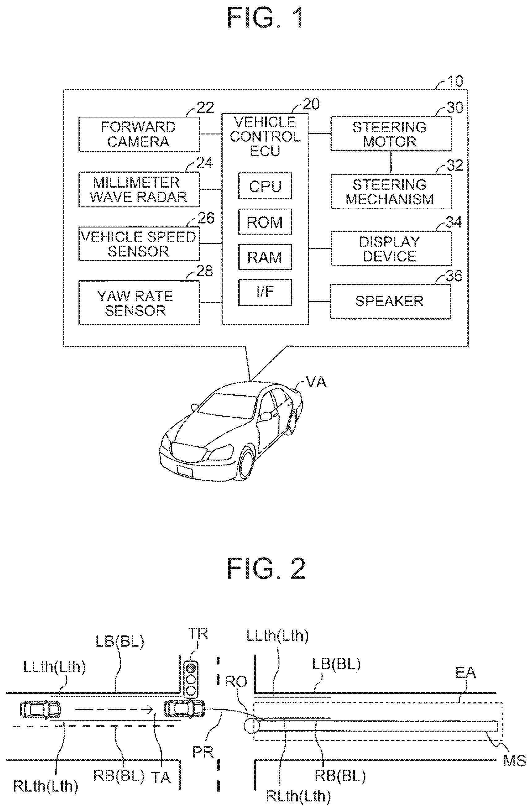 Patent US12479428 — Vehicle control device — Figure 1