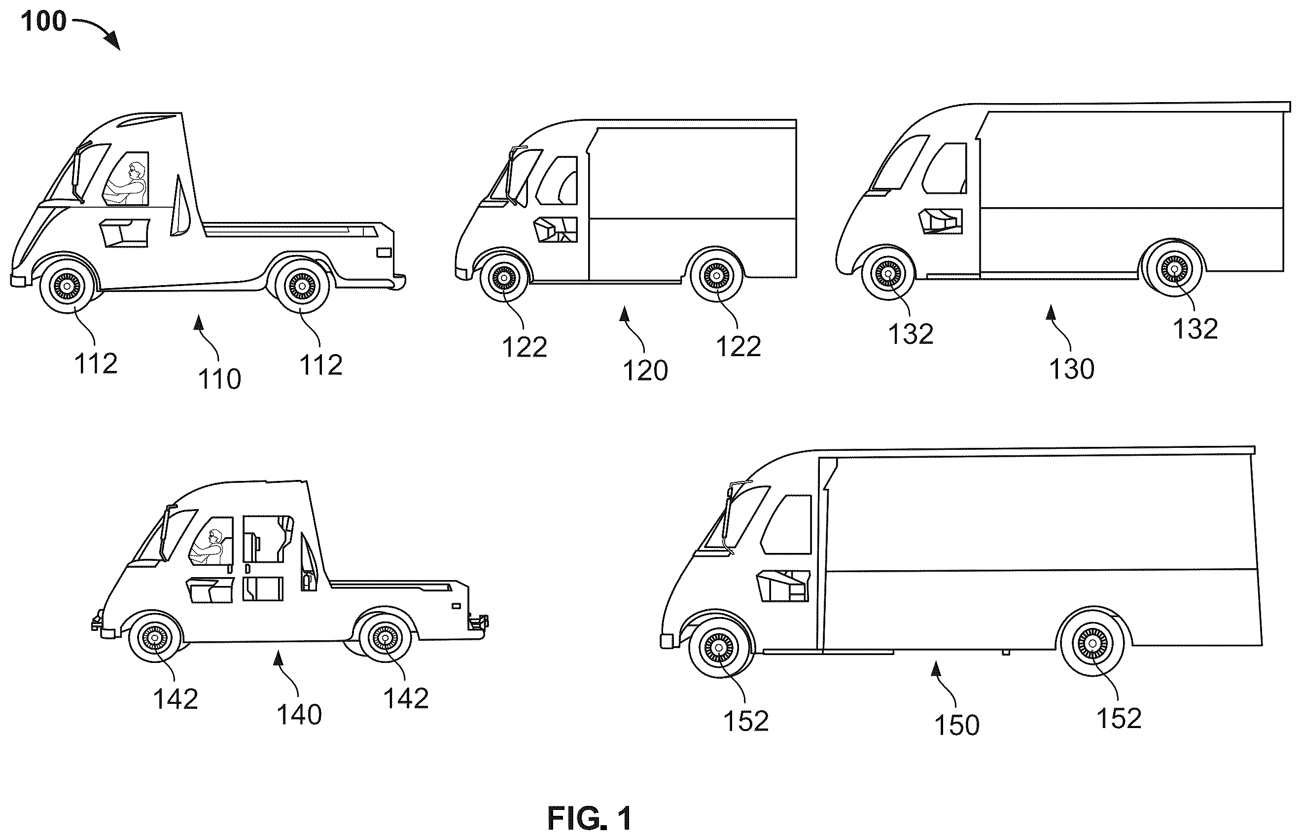 Patent US12479509 — Land vehicles incorporating removable powertrain units, powertrain units, and methods therefor — Figure 1