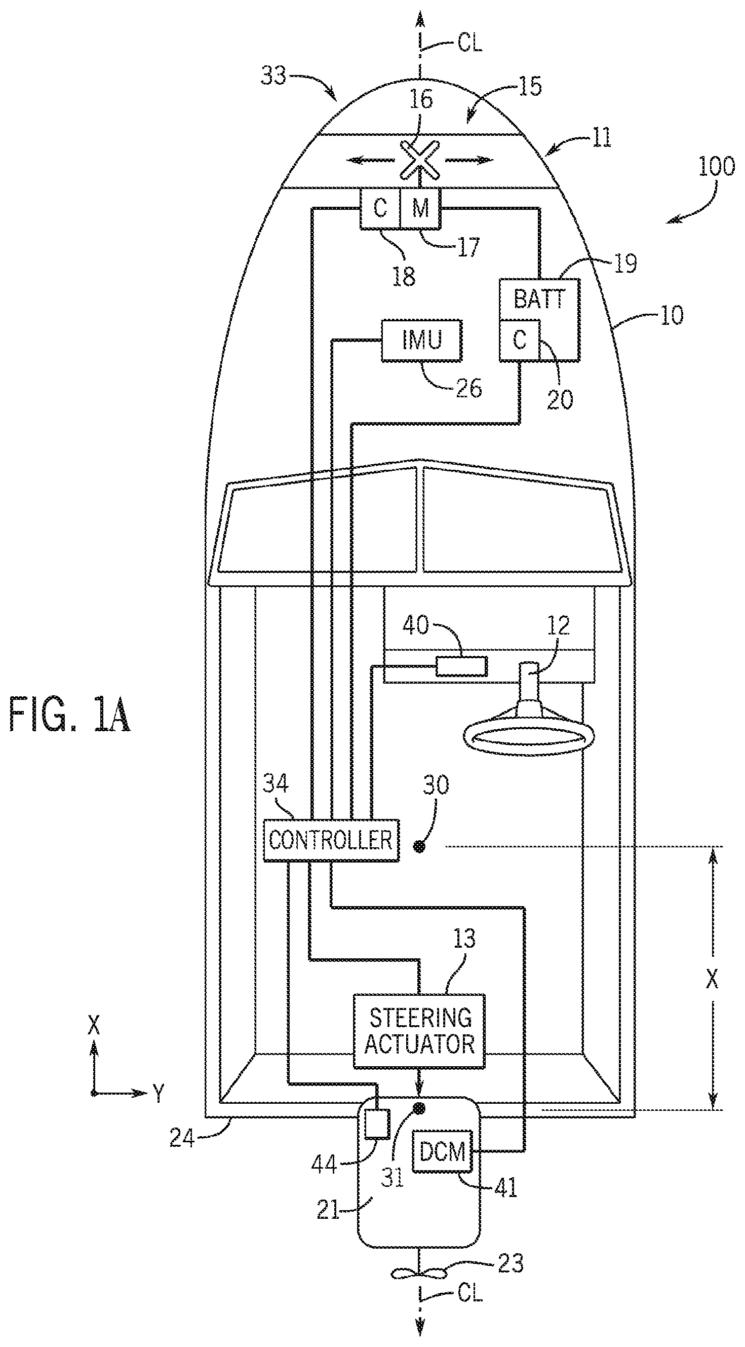 Patent US12479560 — Marine propulsion system and control method — Figure 1