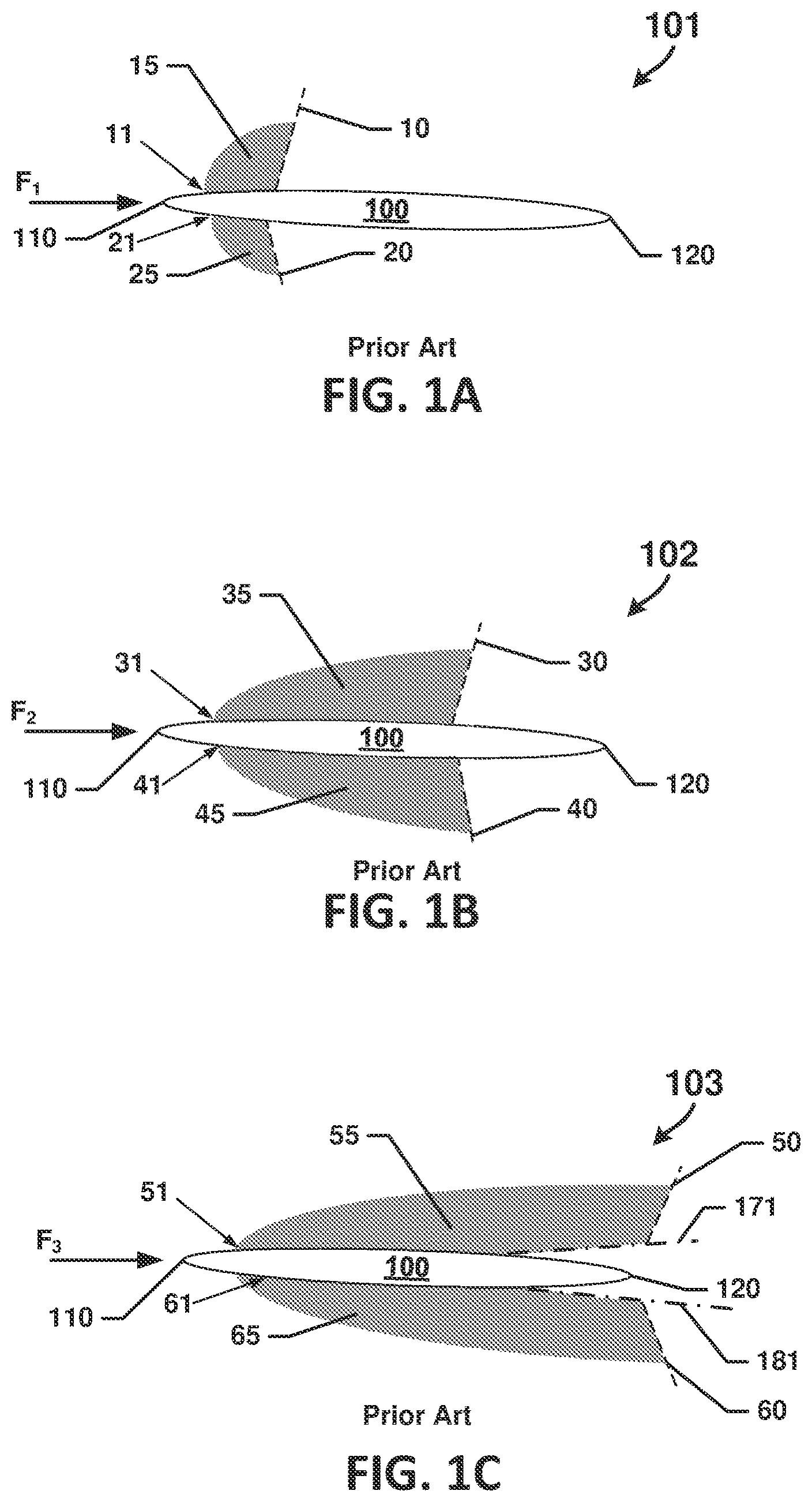 Patent US12479573 — Airfoil with supersonic wave-tripping structure — Figure 1