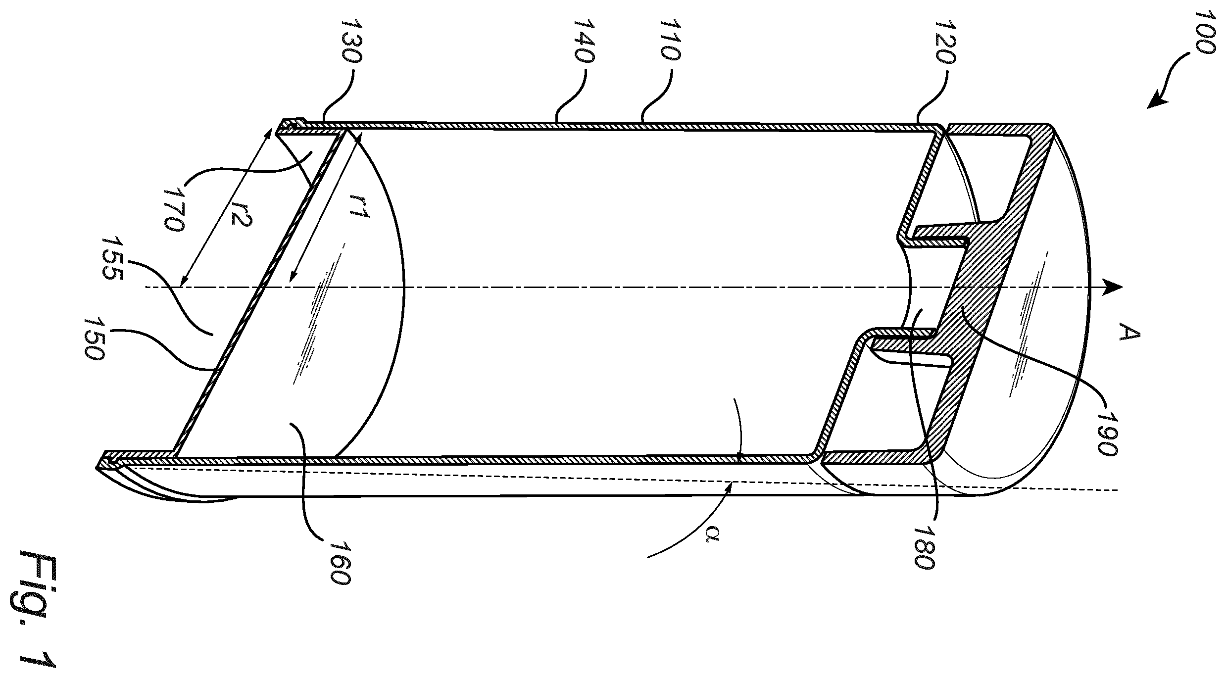 Patent US12479639 — Container — Figure 1