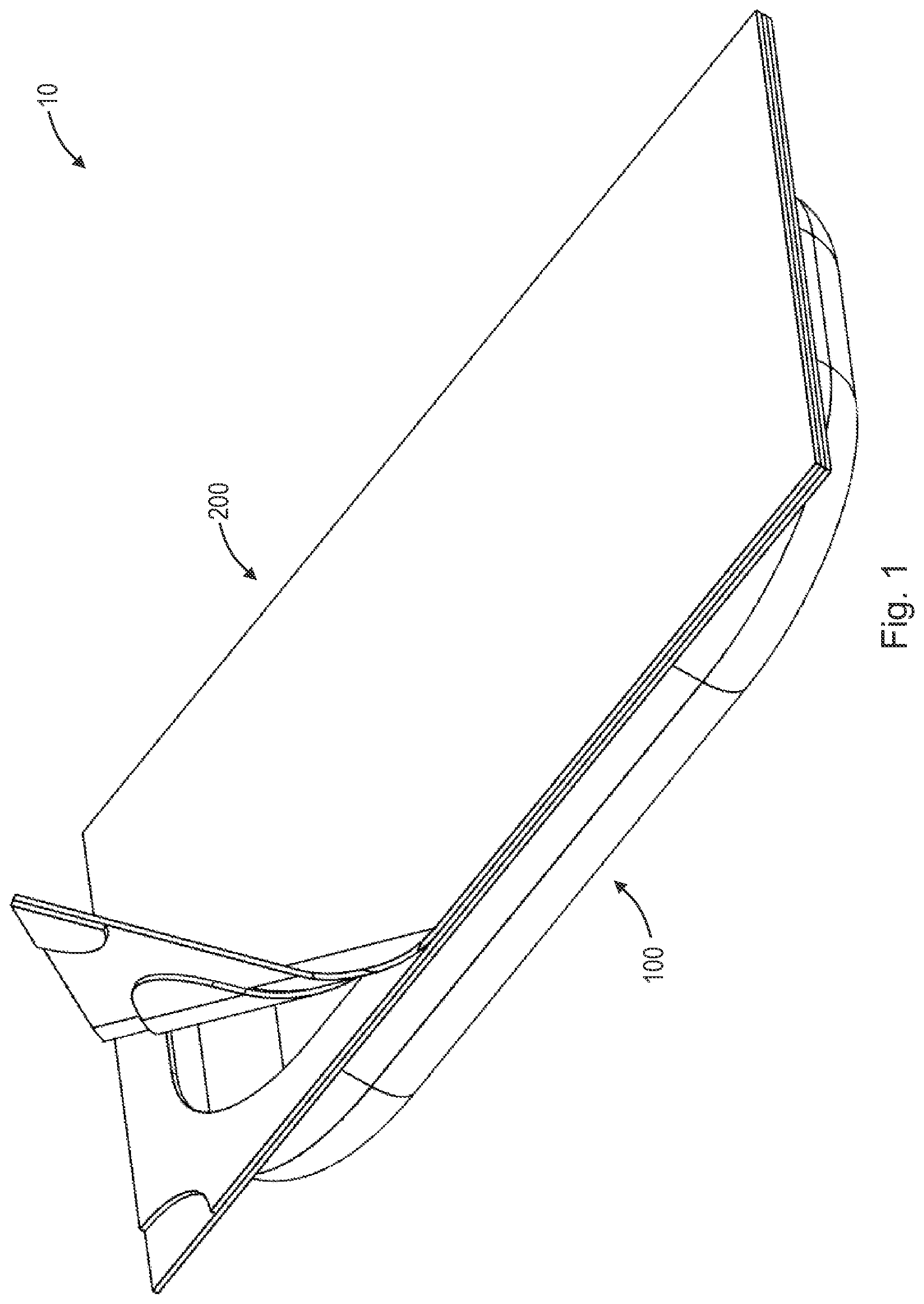 Patent US12479642 — Resealable container — Figure 1