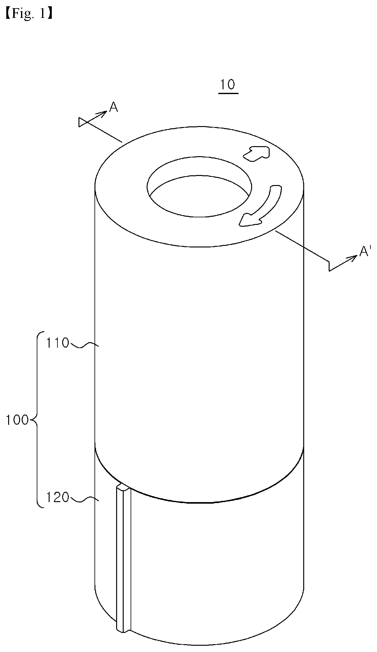 Patent US12479650 — Dispensing container for solid contents — Figure 1