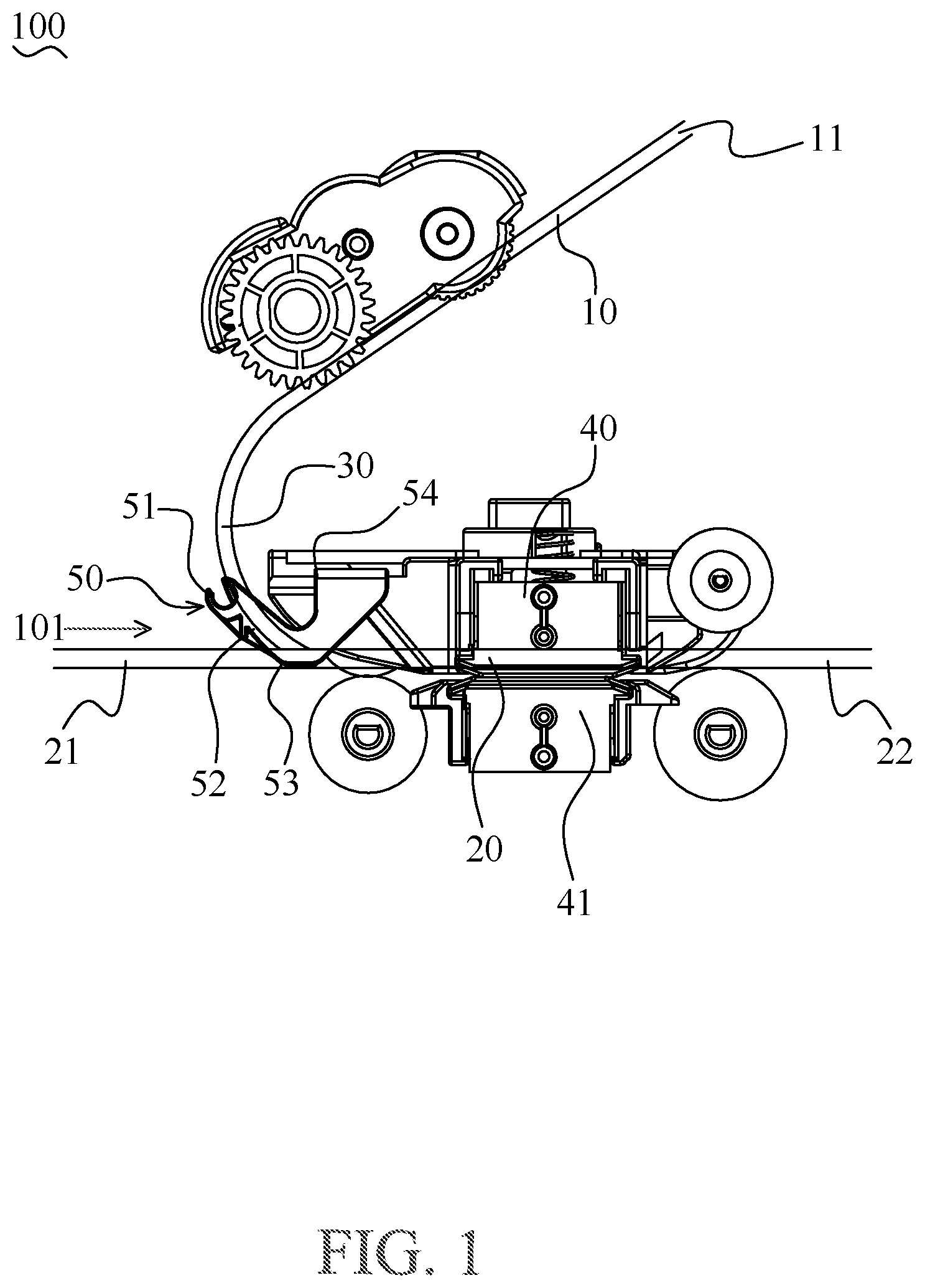 Patent US12479679 — Dual-use automatic document feeder — Figure 1